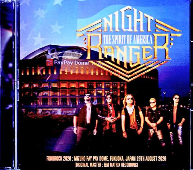 Night Ranger ナイト・レンジャー/Fukuoka,Japan 08.29.2026 Complete IEM Matrix Edition