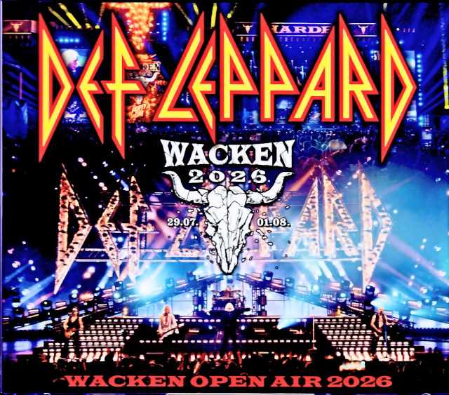 Def Leppard デフ・レパード/Germany 07.30.2026 Complete & more