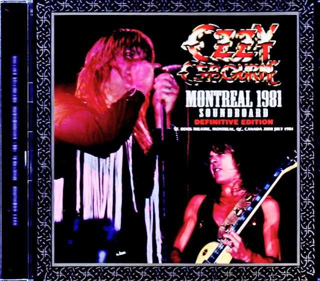 Ozzy Osbourne Randy Rhoads オジー・オズボーン ランディ・ローズ/Canada 07.28.1981 Complete FM Broadcast Remastered Edition