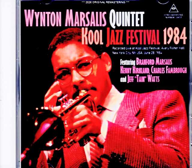 Wynton Marsalis Quintet ウィントン・マルサリス/NY,USA 06.28.1984 Remastered