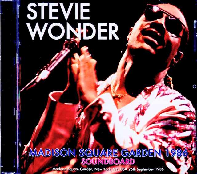 Stevie Wonder スティーヴィー・ワンダー/NY,USA 1986 Soundboard Edition