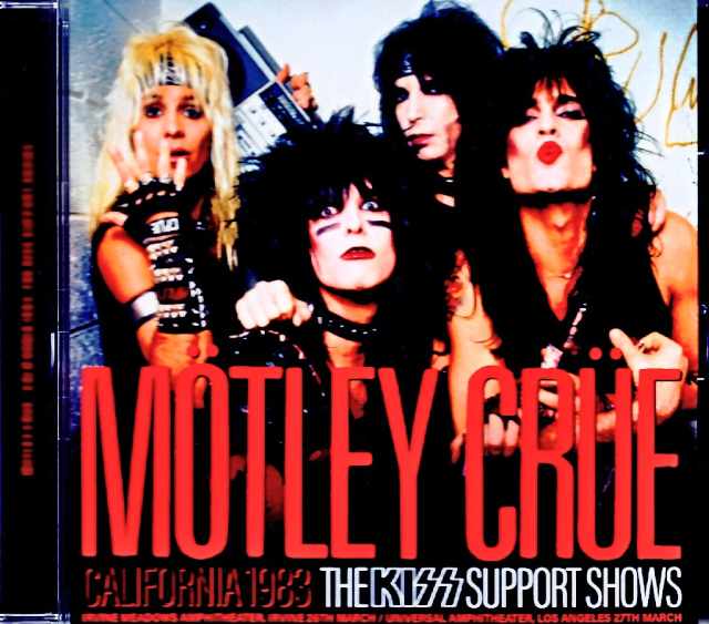 Motley Crue モトリー・クルー/CA,USA 1983 2Days