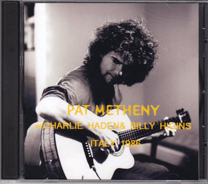 Pat Metheny,Charlie Haden,Bily Higgins パット・メセニー/Italy 1986