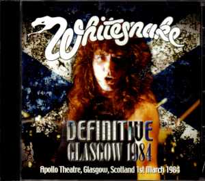 Whitesnake ホワイトスネイク/Scotland,UK 1984
