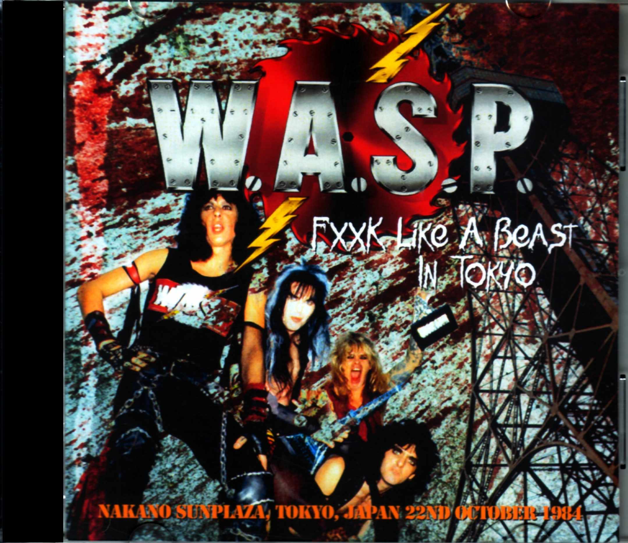 W.AS.P. ワスプ/Tokyo,Japan 1984