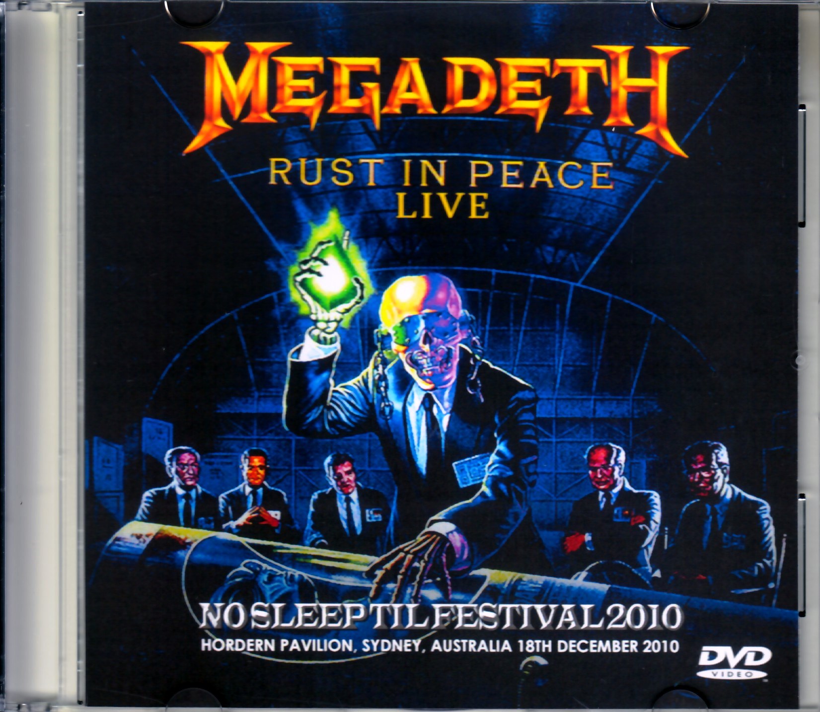 Megadeth メガデス/Australia 2010