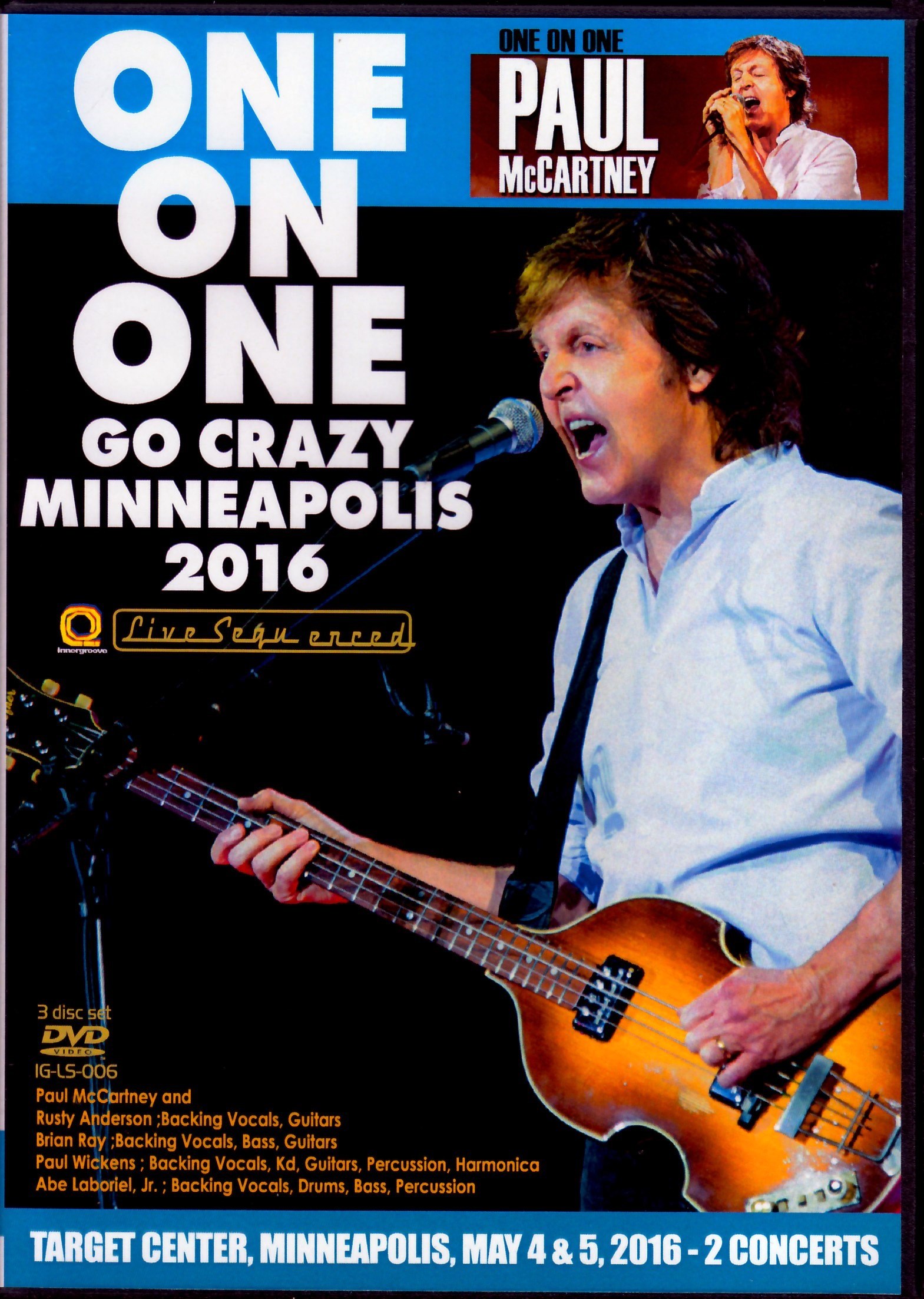 Paul McCartney ポール・マッカートニー/MN,USA 2016