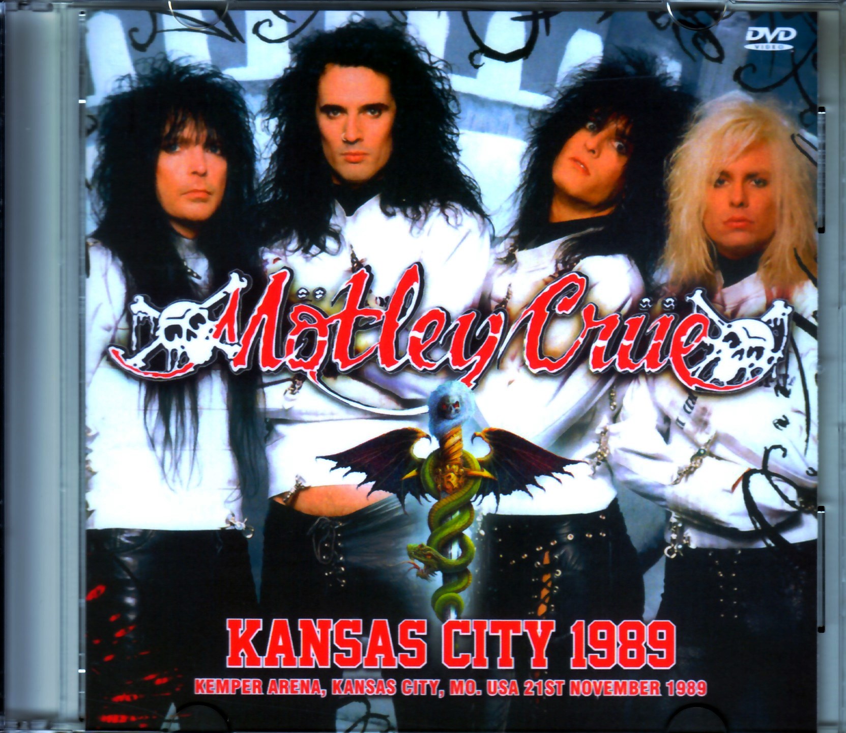 Motley Crue モトリー・クルー/MO,USA 1989