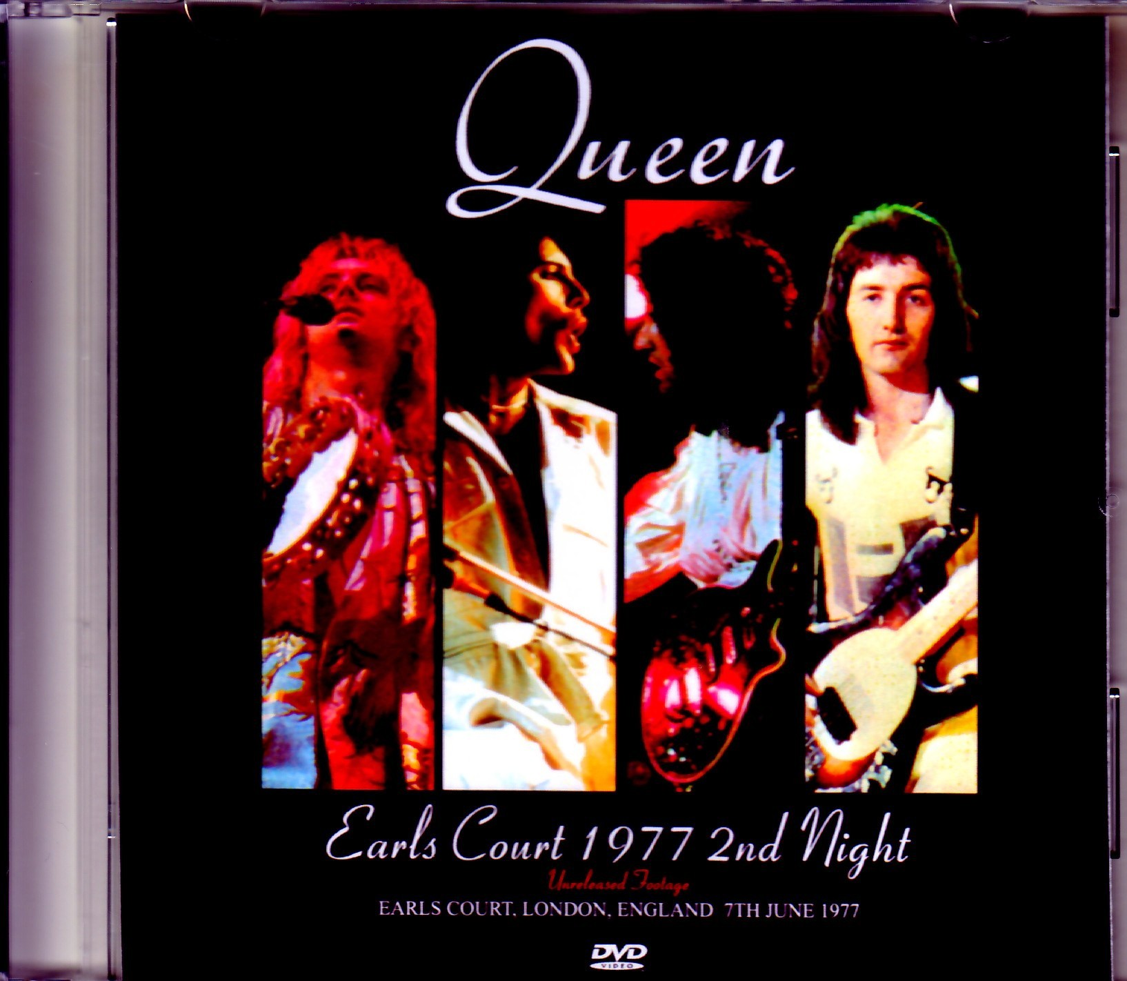 Queen クィーン/London,UK 6.7.1977 Unreleased Footage