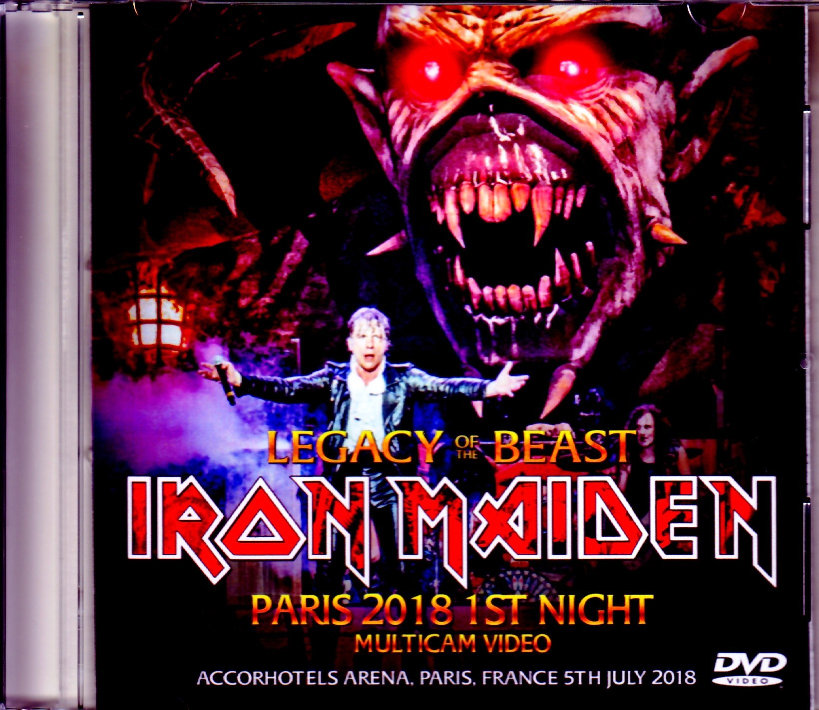 Iron Maiden アイアン・メイデン/France 2018