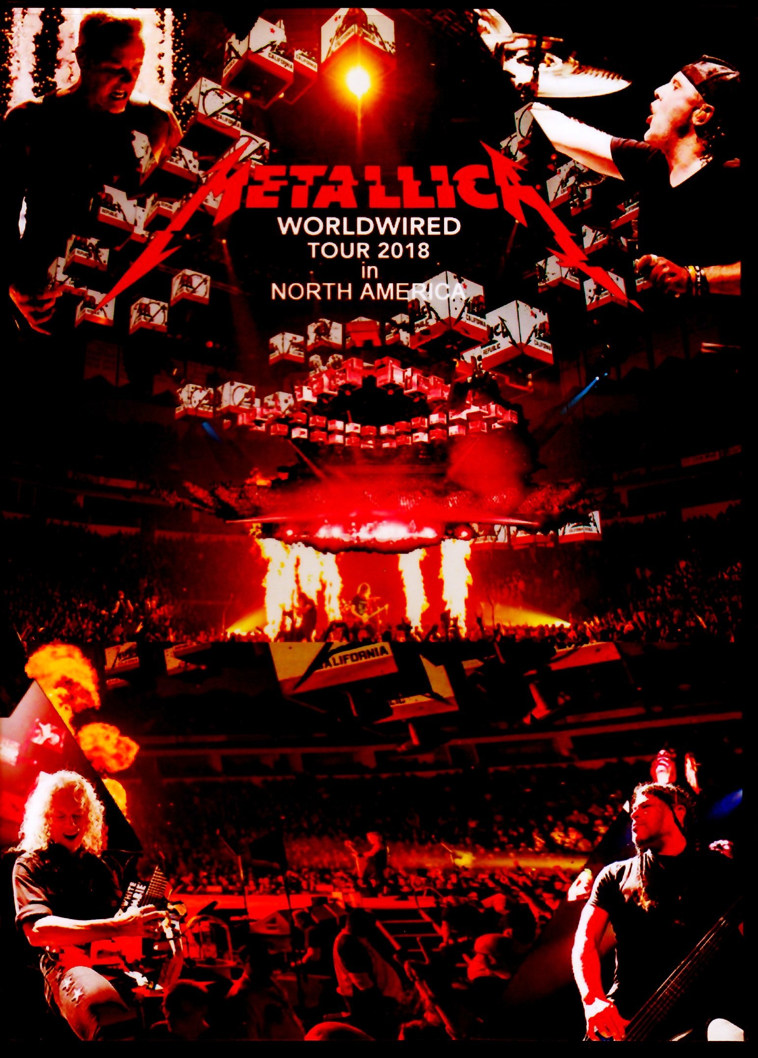 Metallica メタリカNorth America Tour Collection 2018