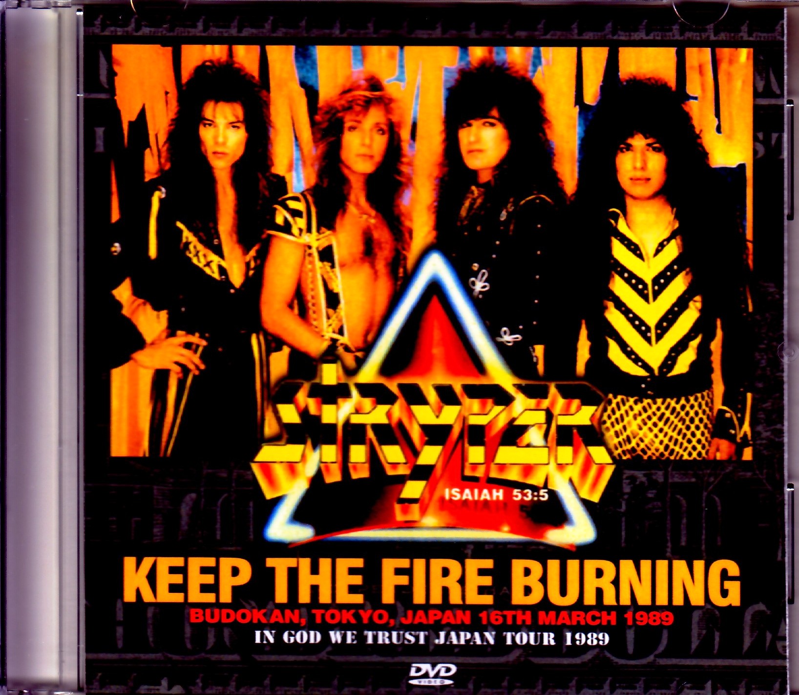 Stryper ストライパー/Tokyo,Japan 1989