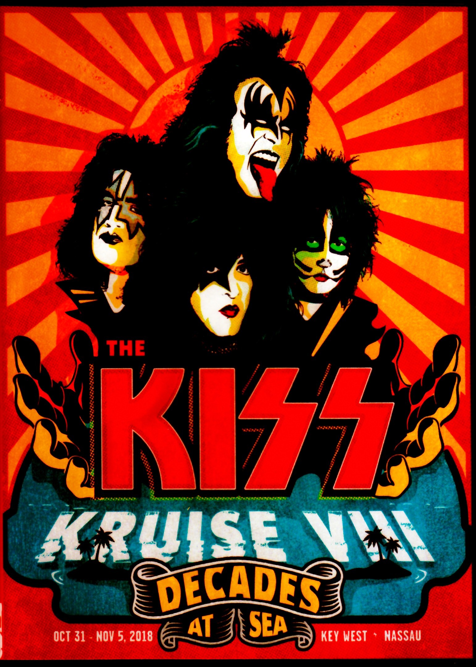 Kiss キッス/FL,USA 2018 & TV Appearances