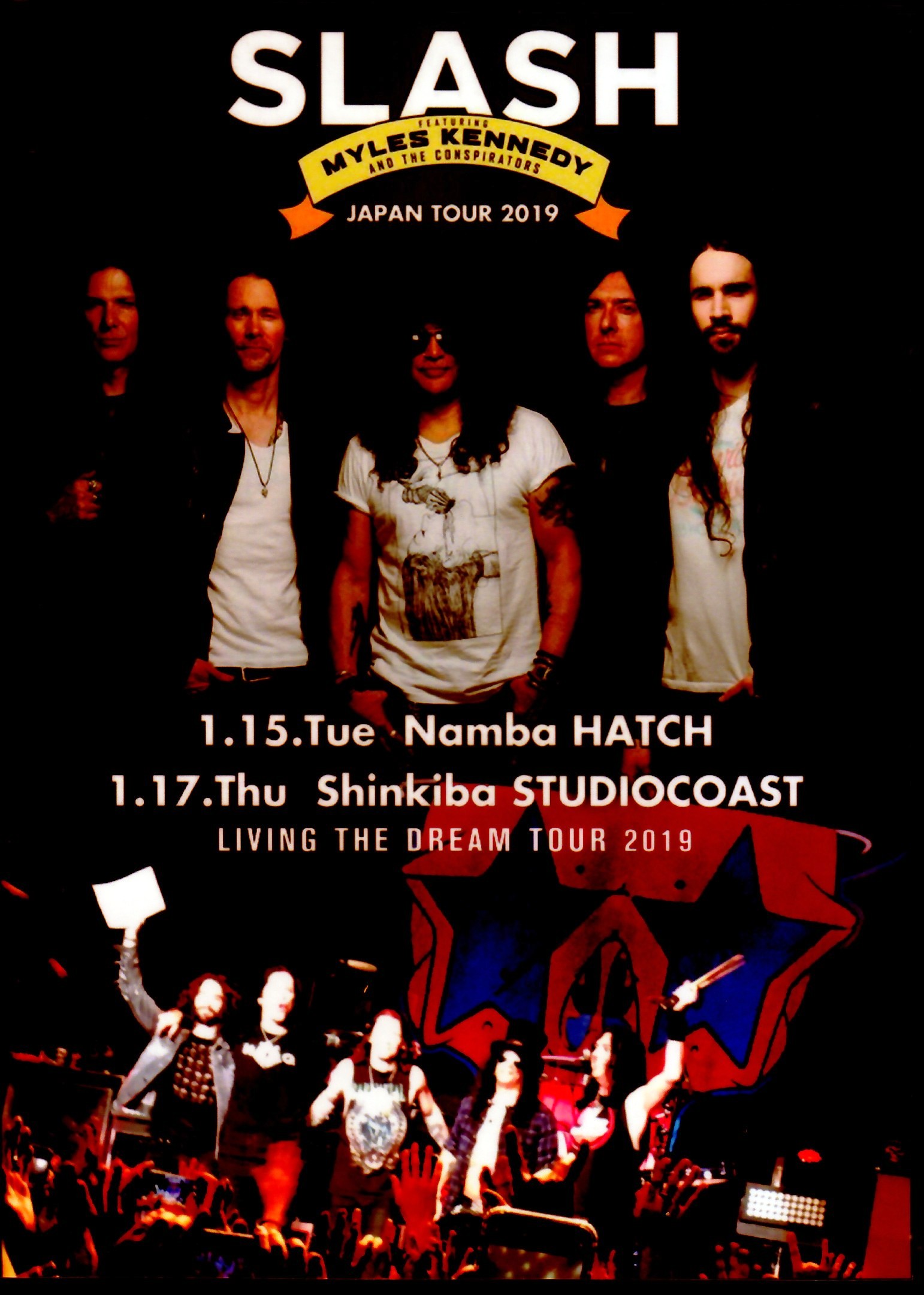 Slash,Myles Kennedy スラッシュ/Osaka,Japan 2019 & more