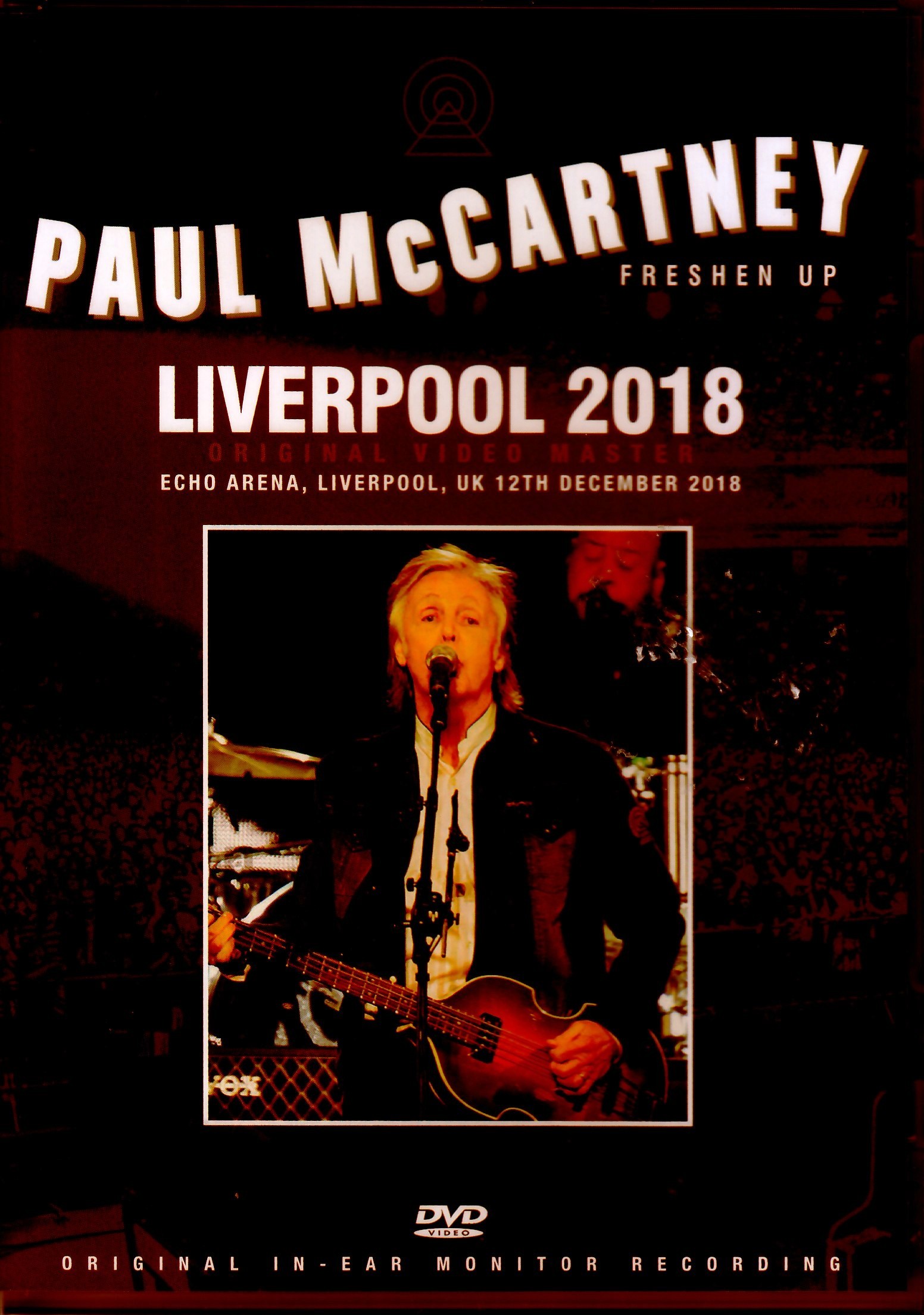 Paul McCartney ポール・マッカートニー/Liverpool,UK 2018 IEM Audio Dual Layer Ver.
