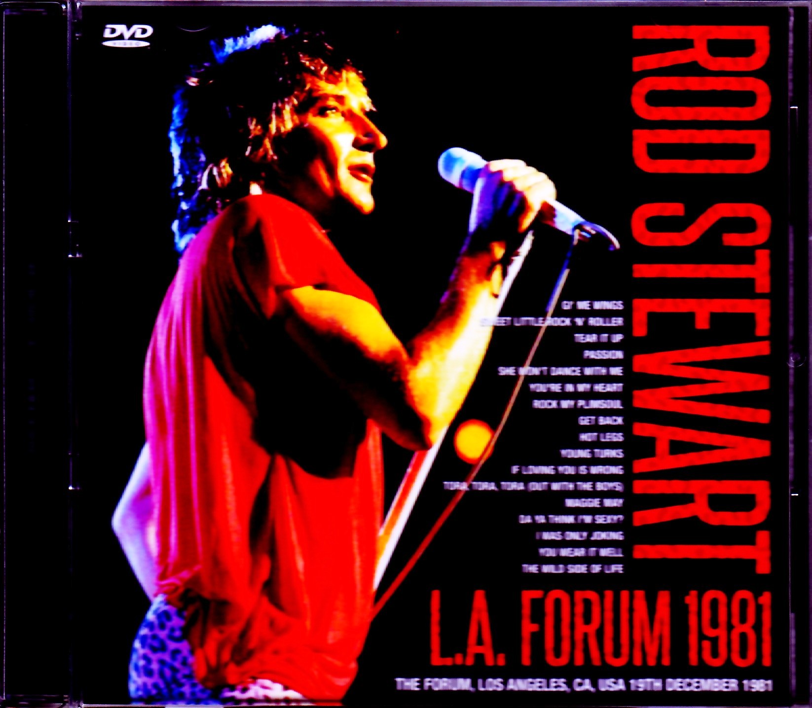 Rod Stewart ロッド・スチュワート/CA,USA 1981 LD Ver.