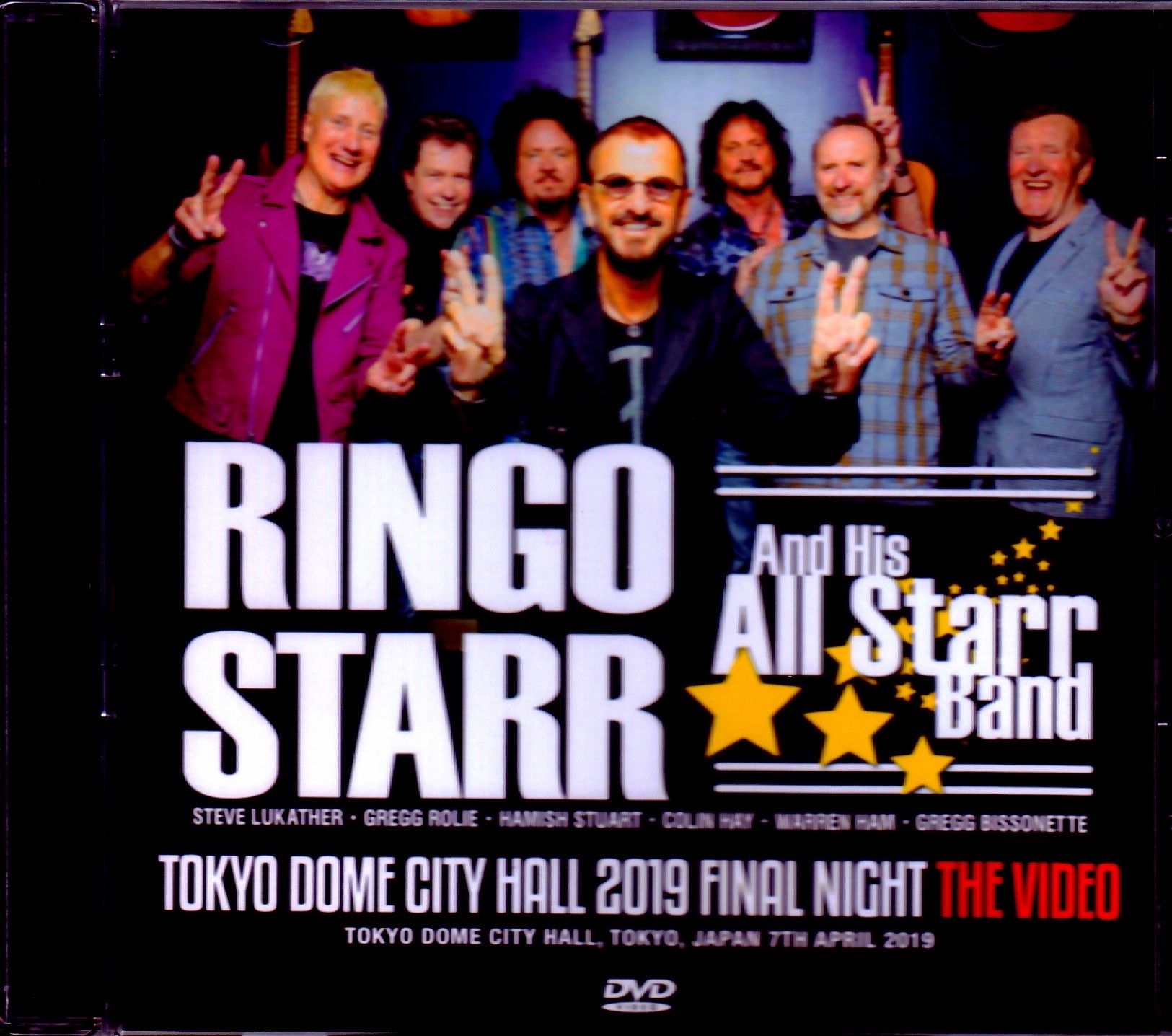 Ringo Starr and His Starr Band リンゴ・スター/Tokyo,Japan 4.7.2019 Dual Layer Ver.