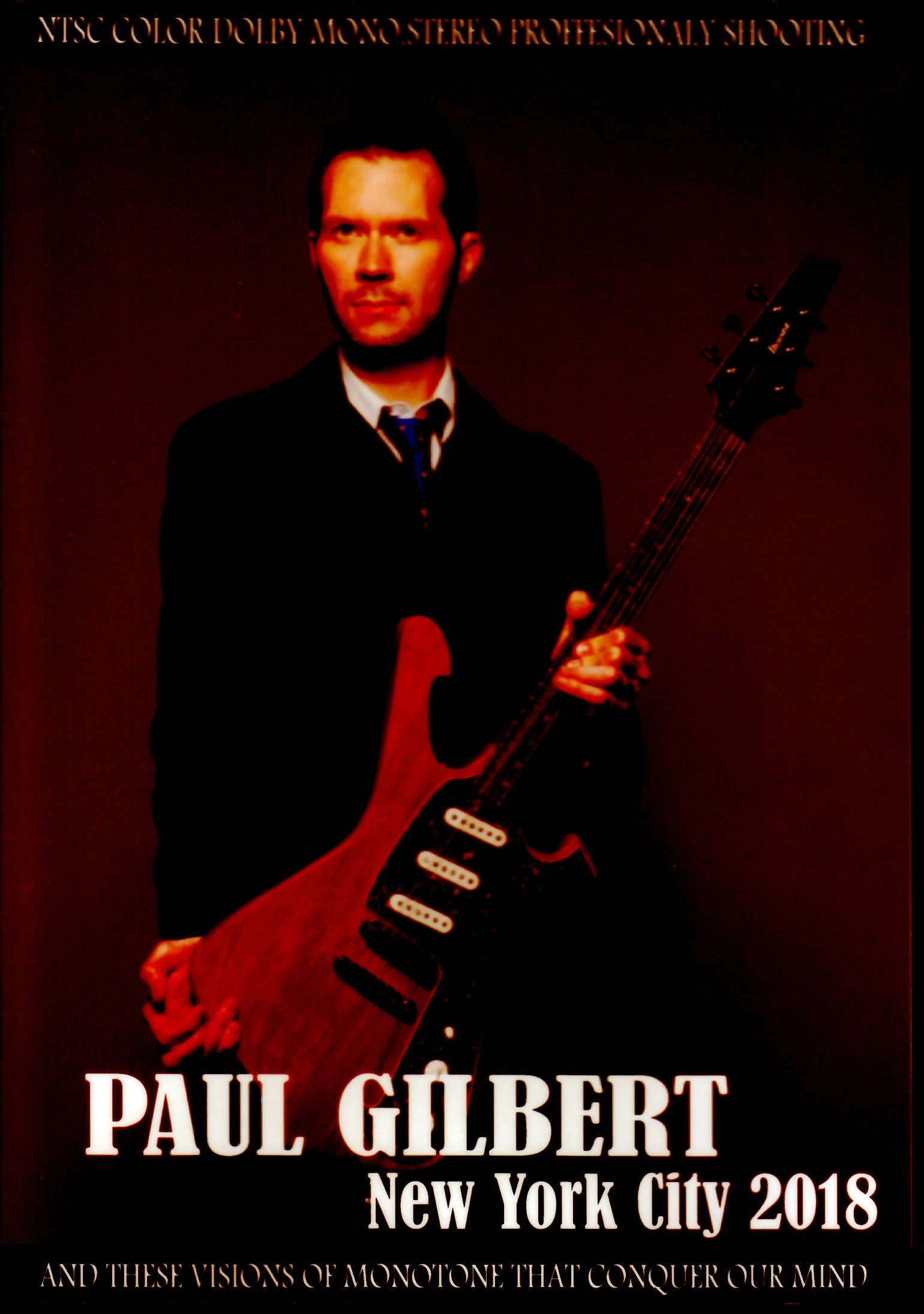 Paul Gilbert ポール・ギルバート/NY,USA 2018