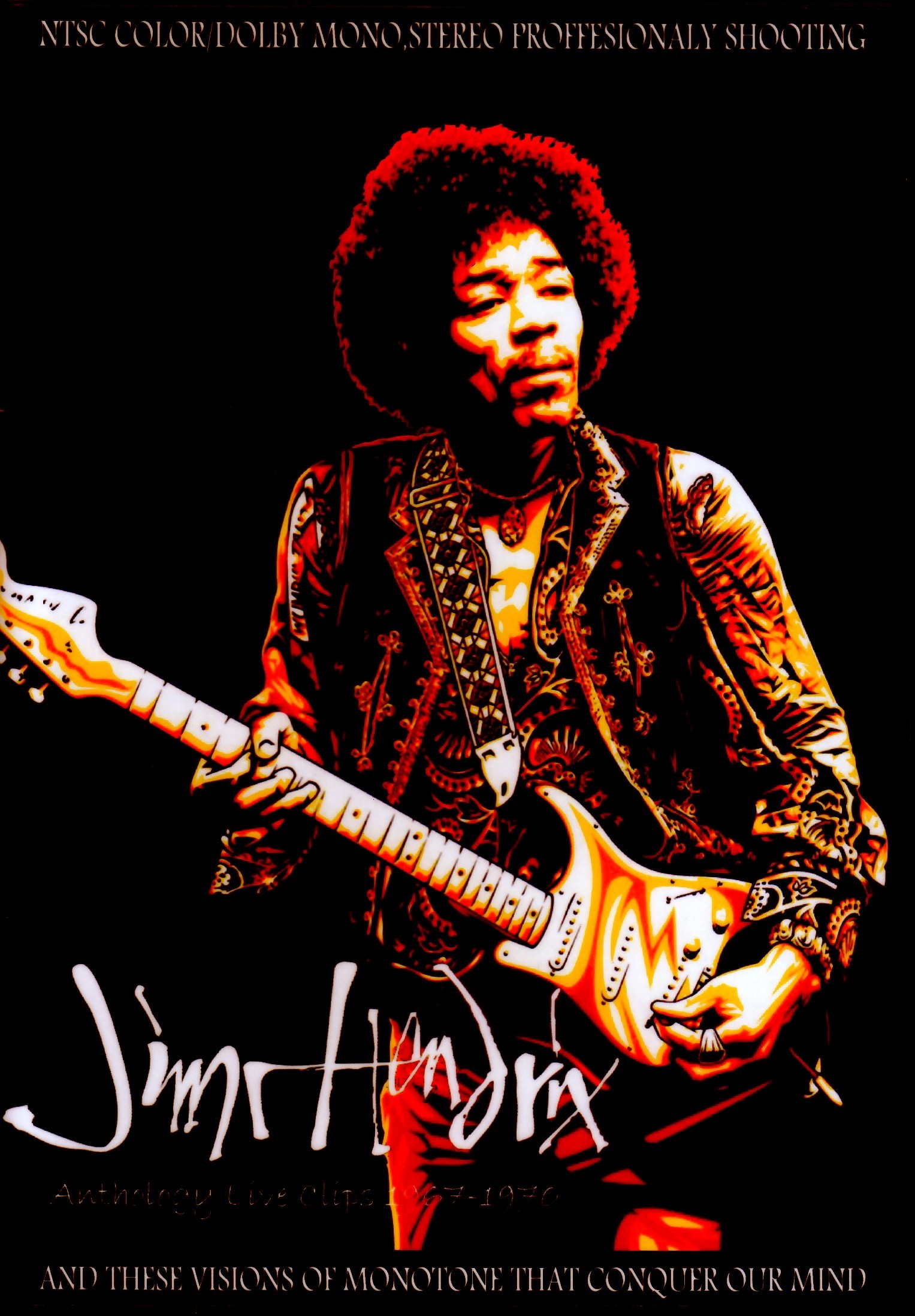 Jimi Hendrix ジミ・ヘンドリックス/Anthology Live Clip 1967-1970