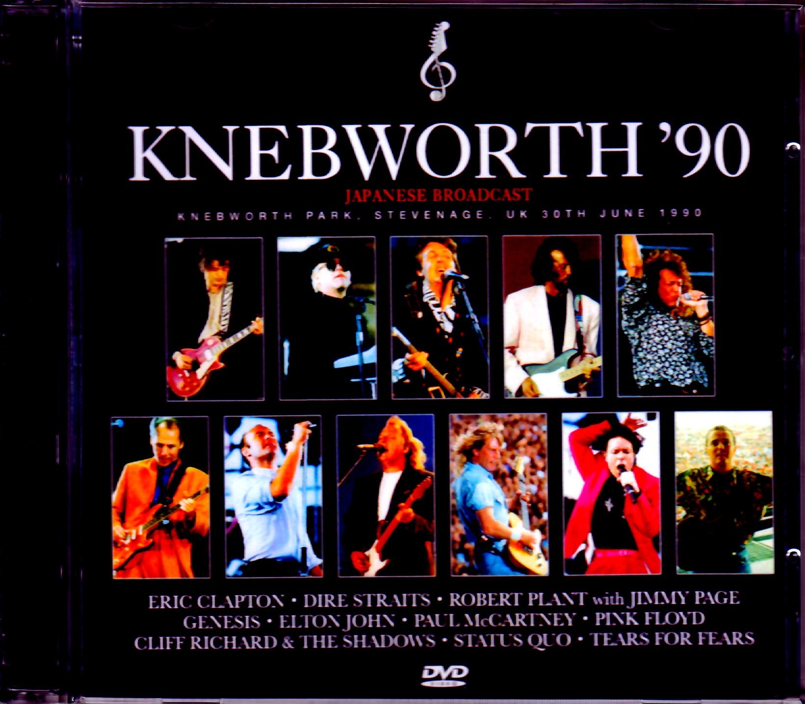 Various Artists Paul McCartney,Pink Floyd,Genesis,Eric Clapton,Jimmy Page/UK 1990 Japan Broadcast Ver.
