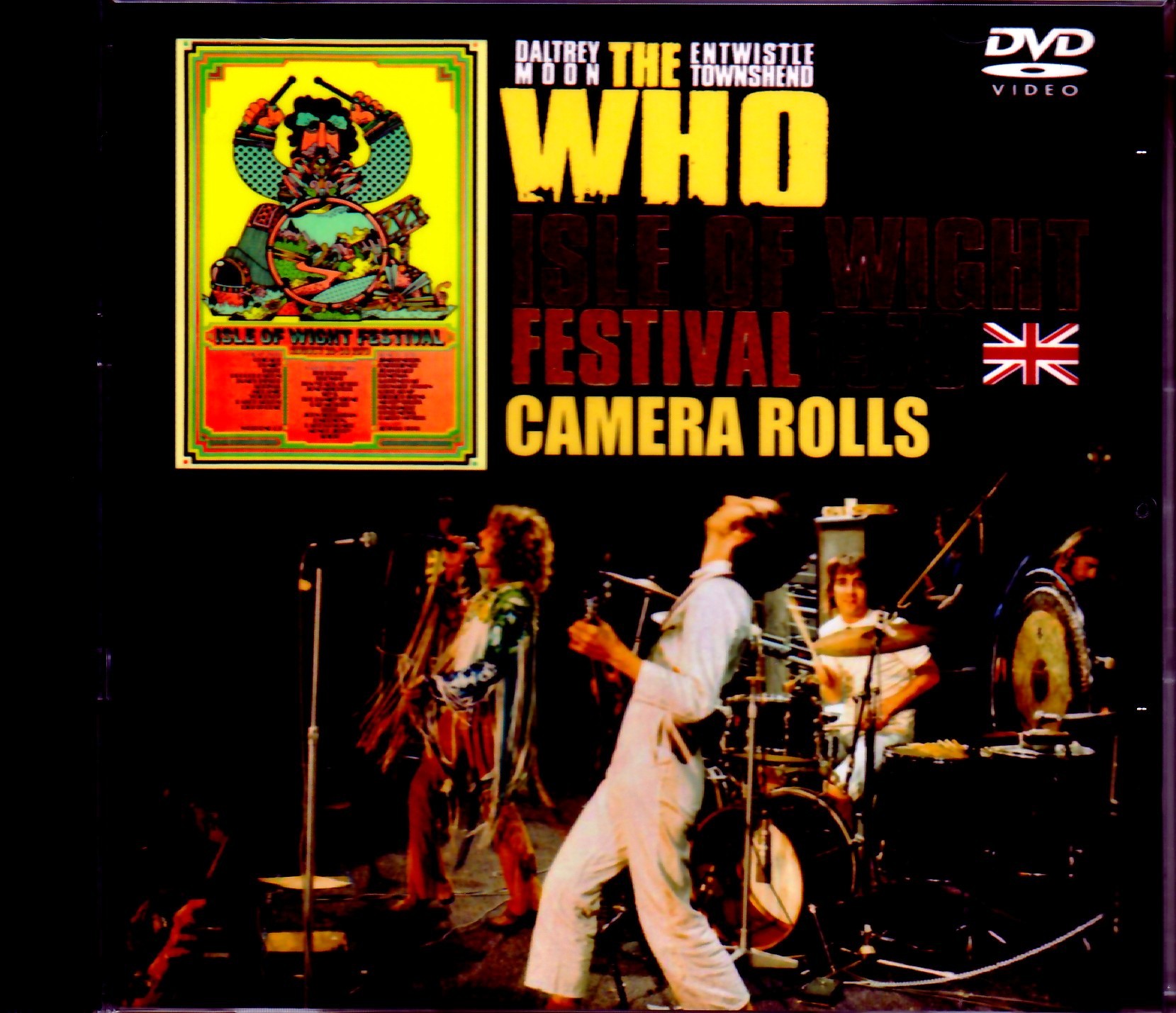 Who,The ザ・フー/Isle of Wight,UK 1970 Camera Rolls