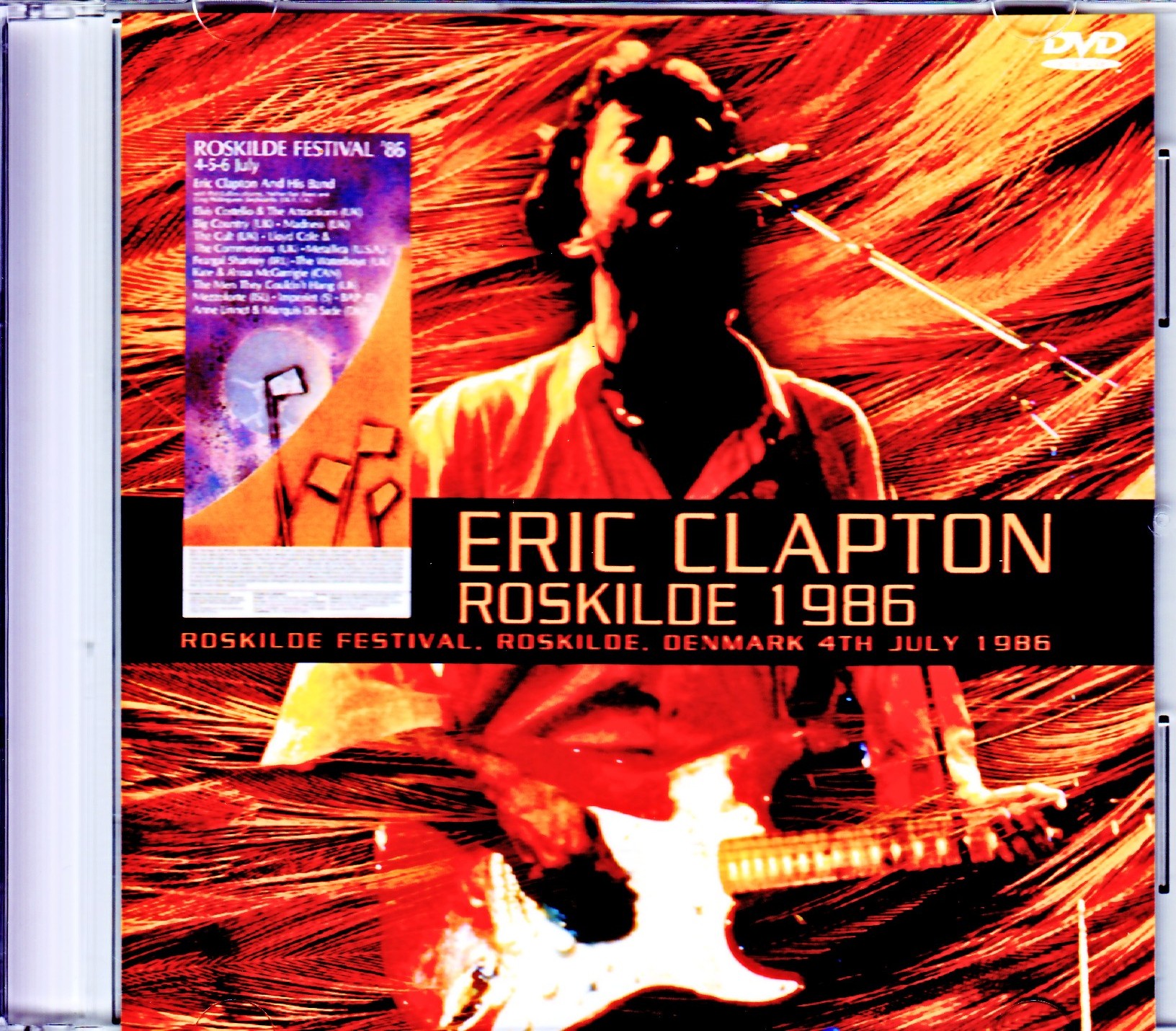 Eric Clapton エリック・クラプトン/Denmark 1986