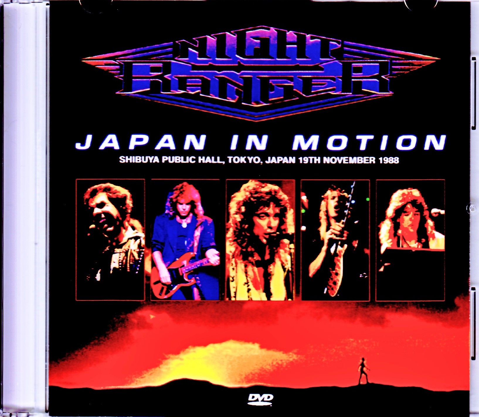 Night Ranger ナイト・レンジャー/Tokyo,Japan 1988 Japanese LD Ver.