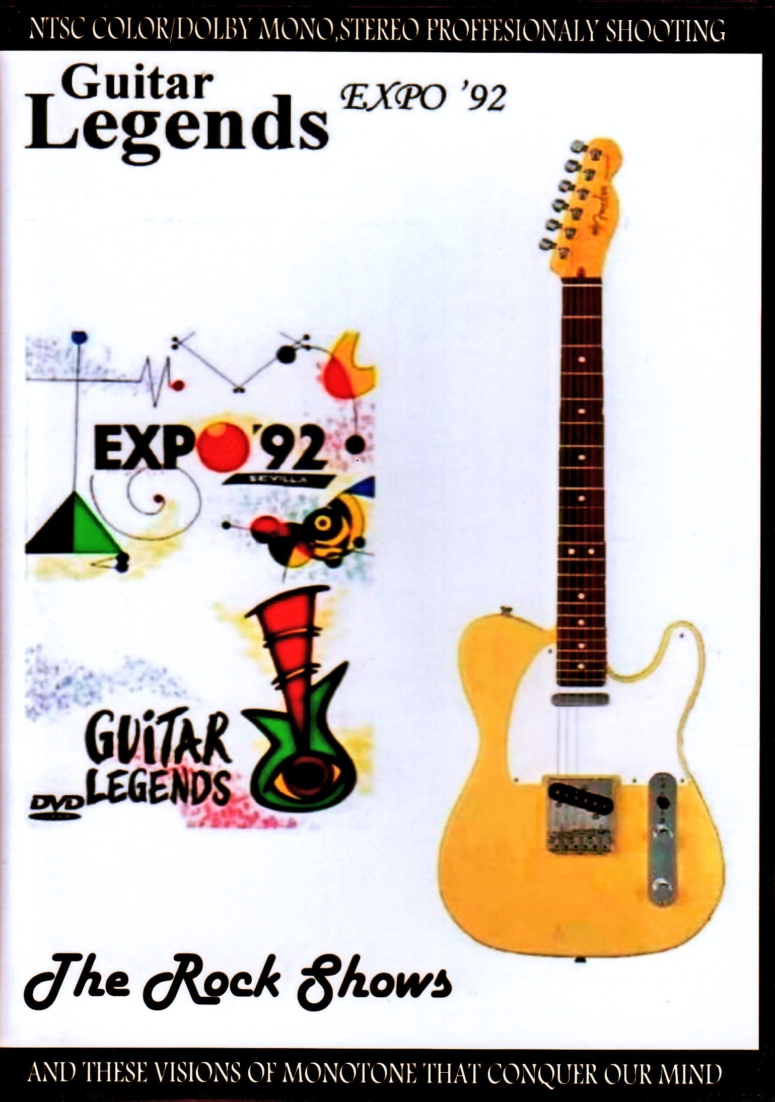 Various Artists Jack Bruce,Joe Satriani,Brian May,Steve Vai,Joe Walsh,Keith Richards/Spain 1992