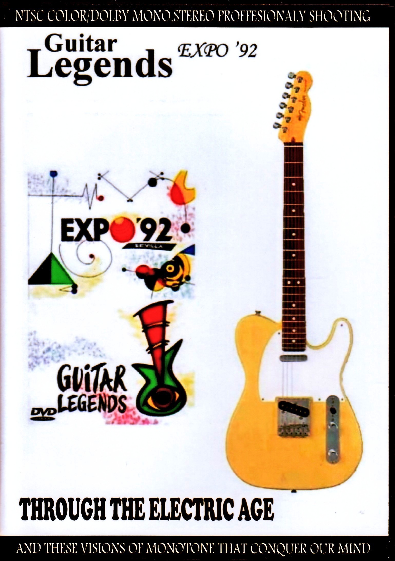 Various Artists Albert Collins,B.B. King,Steve Cooper,Les Paul/Spain 1992 Documentary Program
