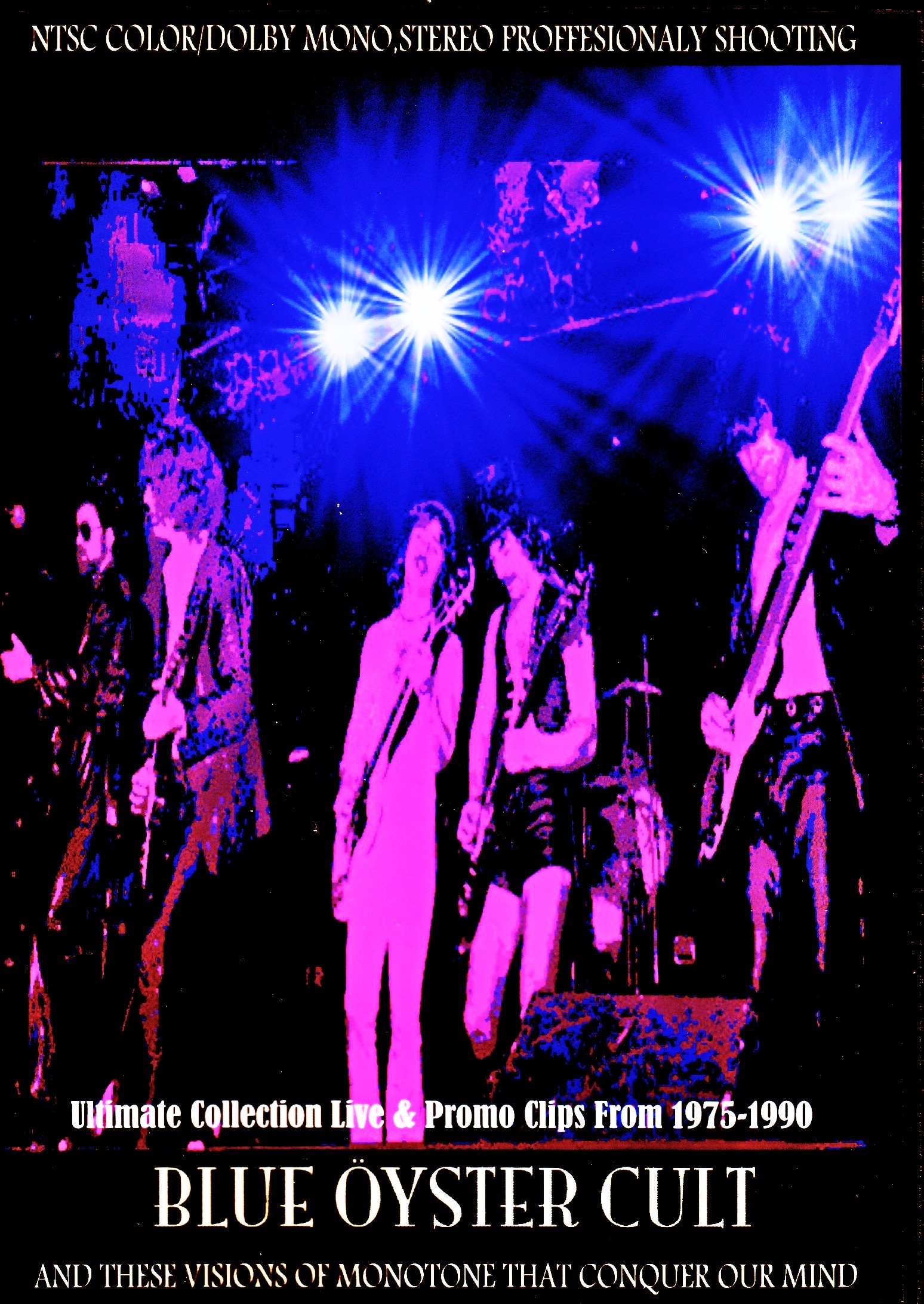 Blue Oyster Cult ブルー・オイスター・カルト/Ultimate Collection Live & Promo Clips From 1975 – 1990