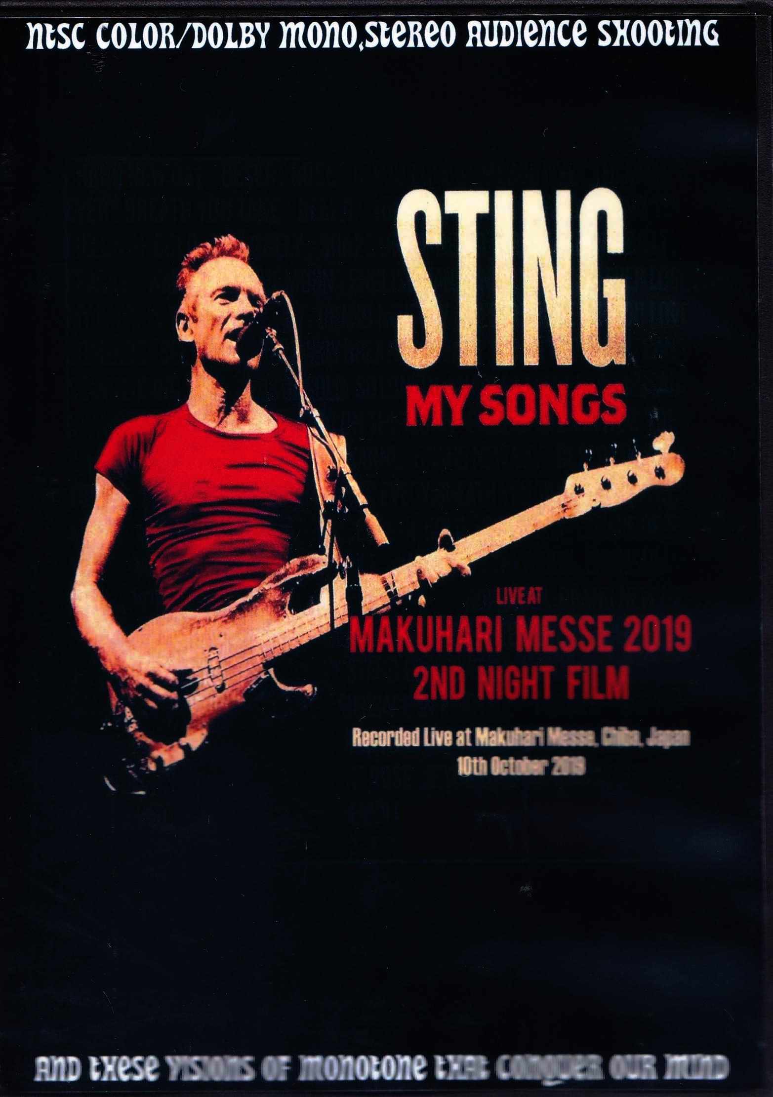 Sting スティング/Chiba,Japan 10.10.2019
