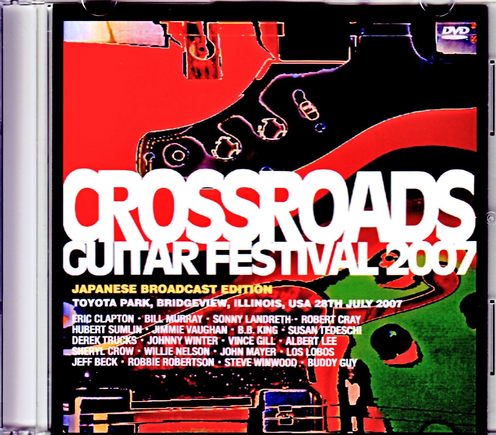 Various Artists Eric Clapton,Derek Trucks,B.B. King,Jeff Beck,Buddy Guy/IL,USA 2007 Japanese Broadcast