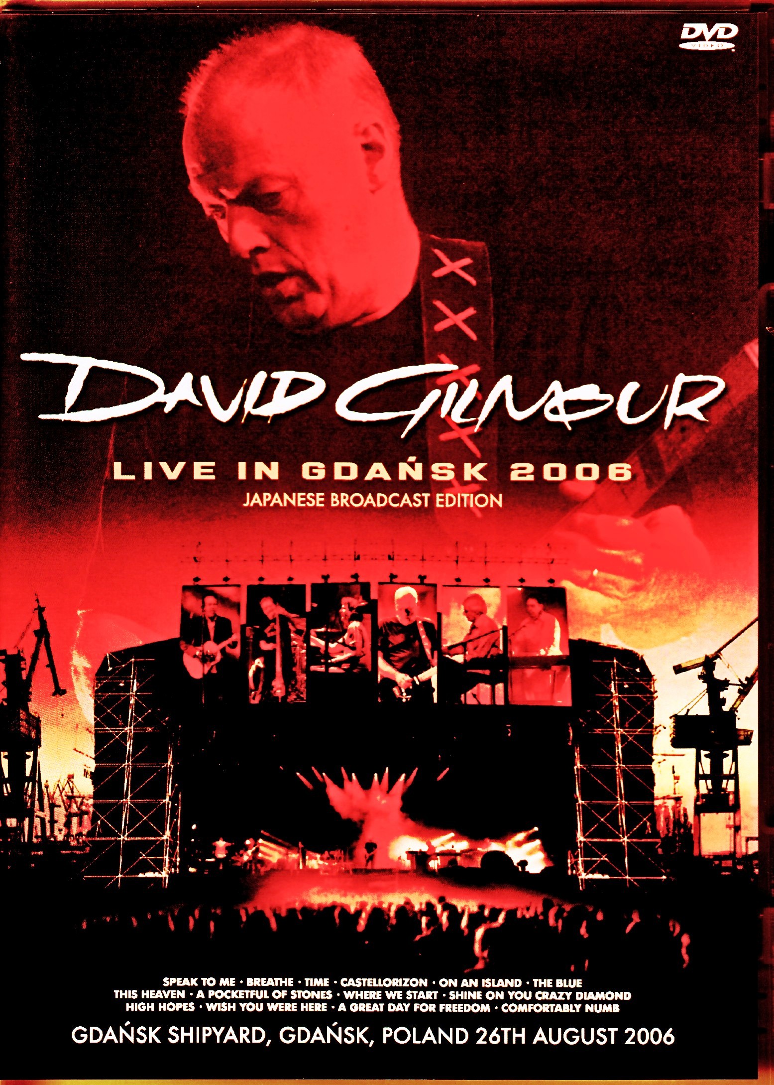David Gilmour デビッド・ギルモア/Poland 2006 Japanese Broadcast