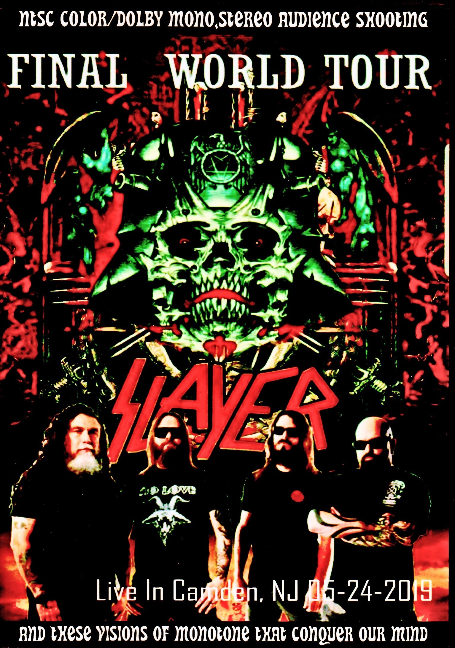 Slayer スレイヤー/NJ,USA 2019