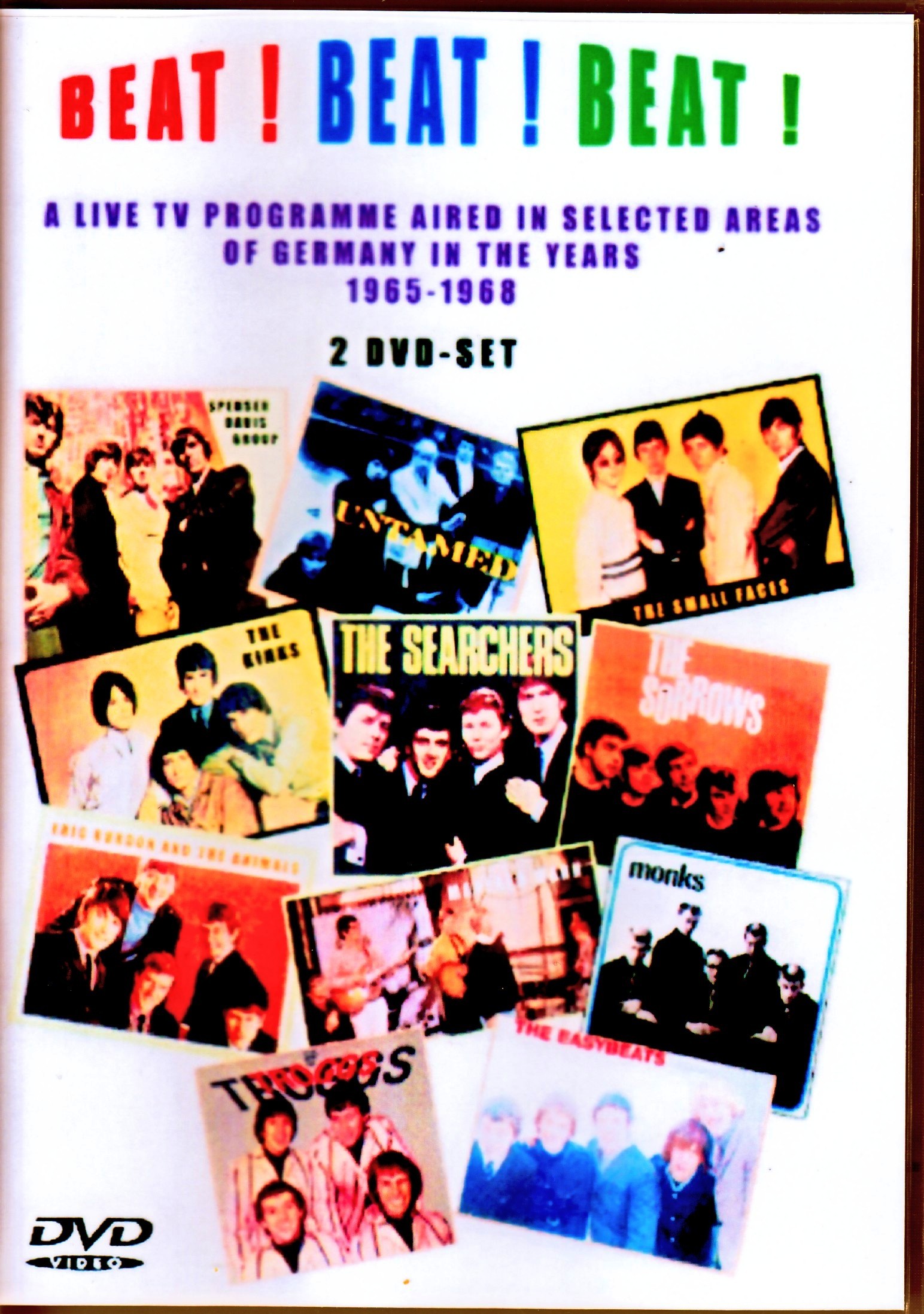 Various Artists Spencer Davis Group,Small Faces,Kinks,Manfred Mann,Animals/Germany TV Program 1965-1968 Vol.1+2