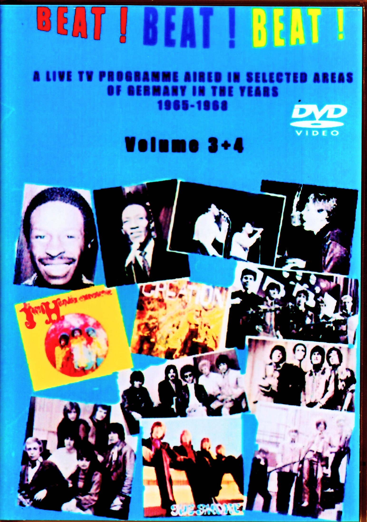 Various Artists Sam & Dave,Move,Hollies,Jimi Hendrix,Yardbirds/Germany TV Program 1965-1968 Vol.3+4