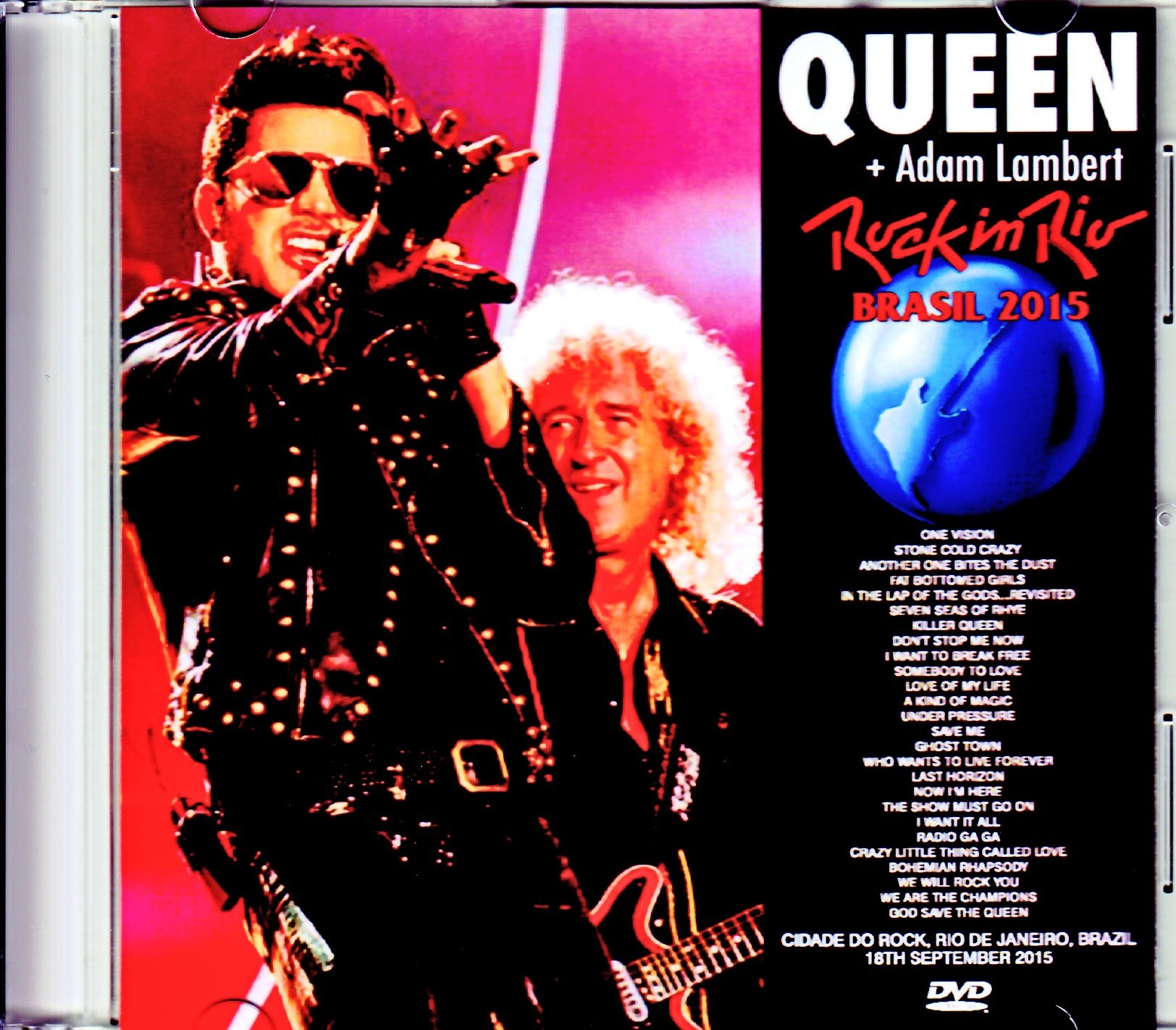Queen,Adam Lambert クィーン アダム・ランバート/Brazil 2015
