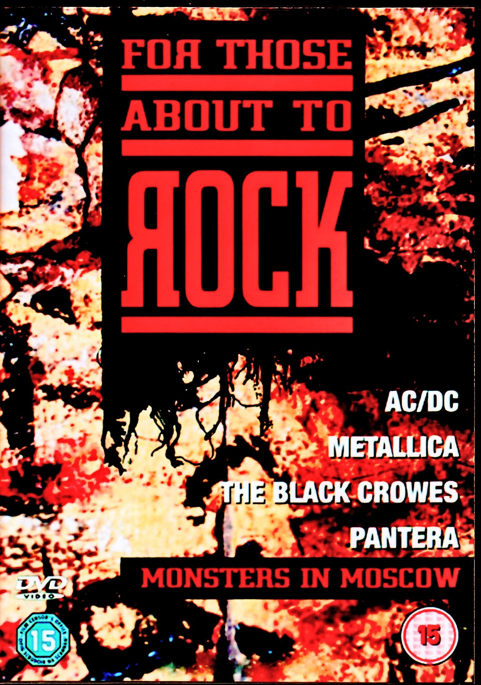 Various Artists Pantera,AC/DC,Metallica,Black Crowes メタリカ パンテラ ブラック・クロウズ/Russia 1991