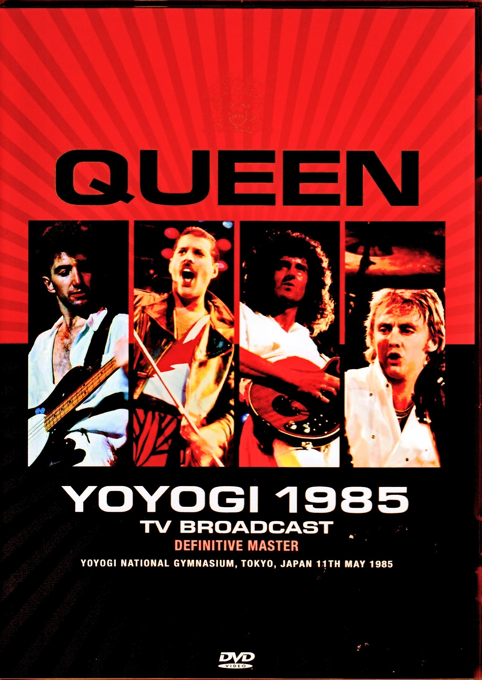 Queen クィーン/Tokyo,Japan 1985 Japanese Re-Broadcast version