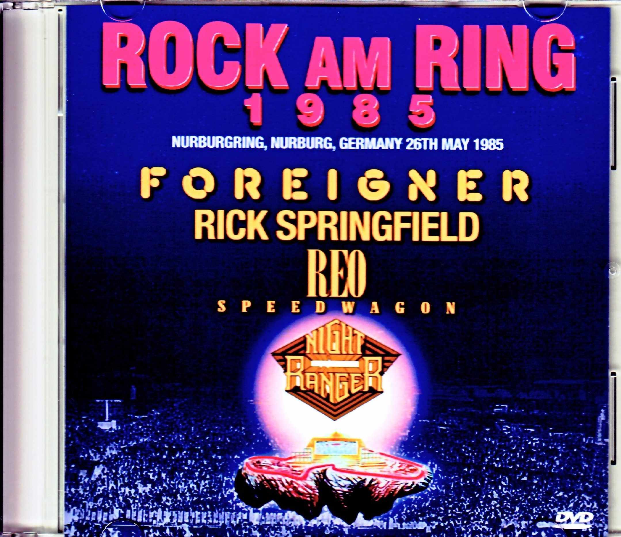 Various Artists Foreigner,Rick Springfield,REO Speedwagon,Night Ranger/Germany 1985 Best Quality