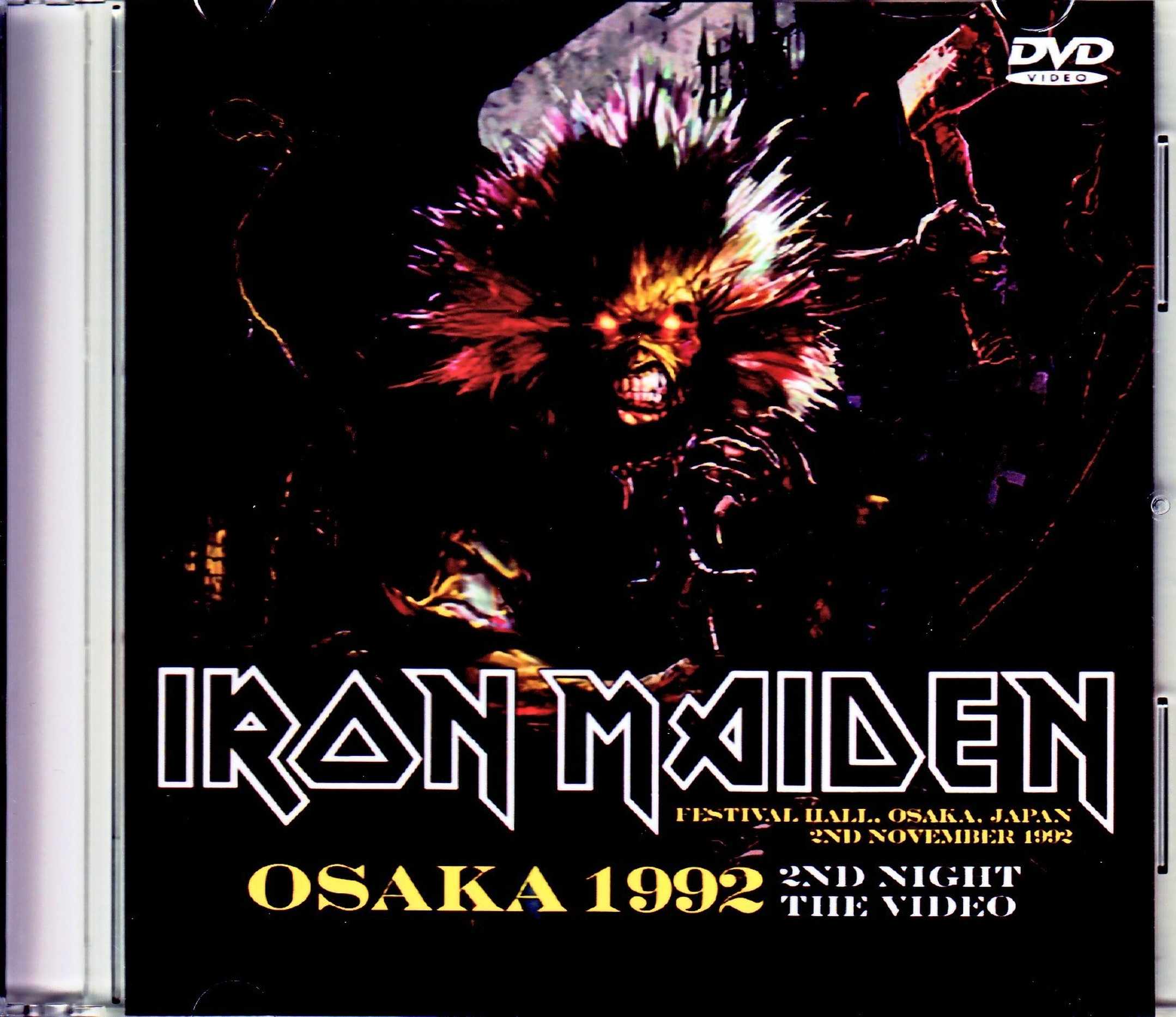 Iron Maiden アイアン・メイデン/Osaka,Japan 1992