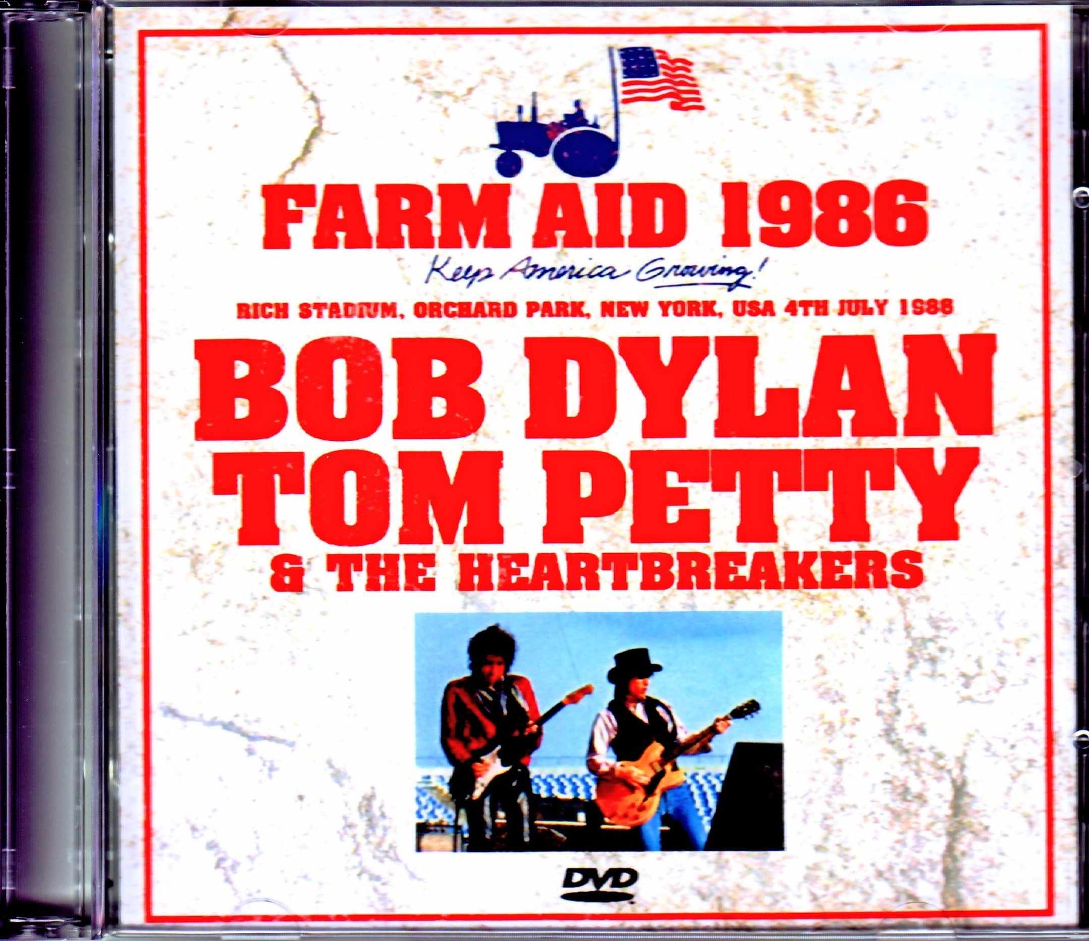 Bob Dylan,Tom Petty & the Heartbreakers ボブ・ディラン トム・ペティ/NY,USA 1986