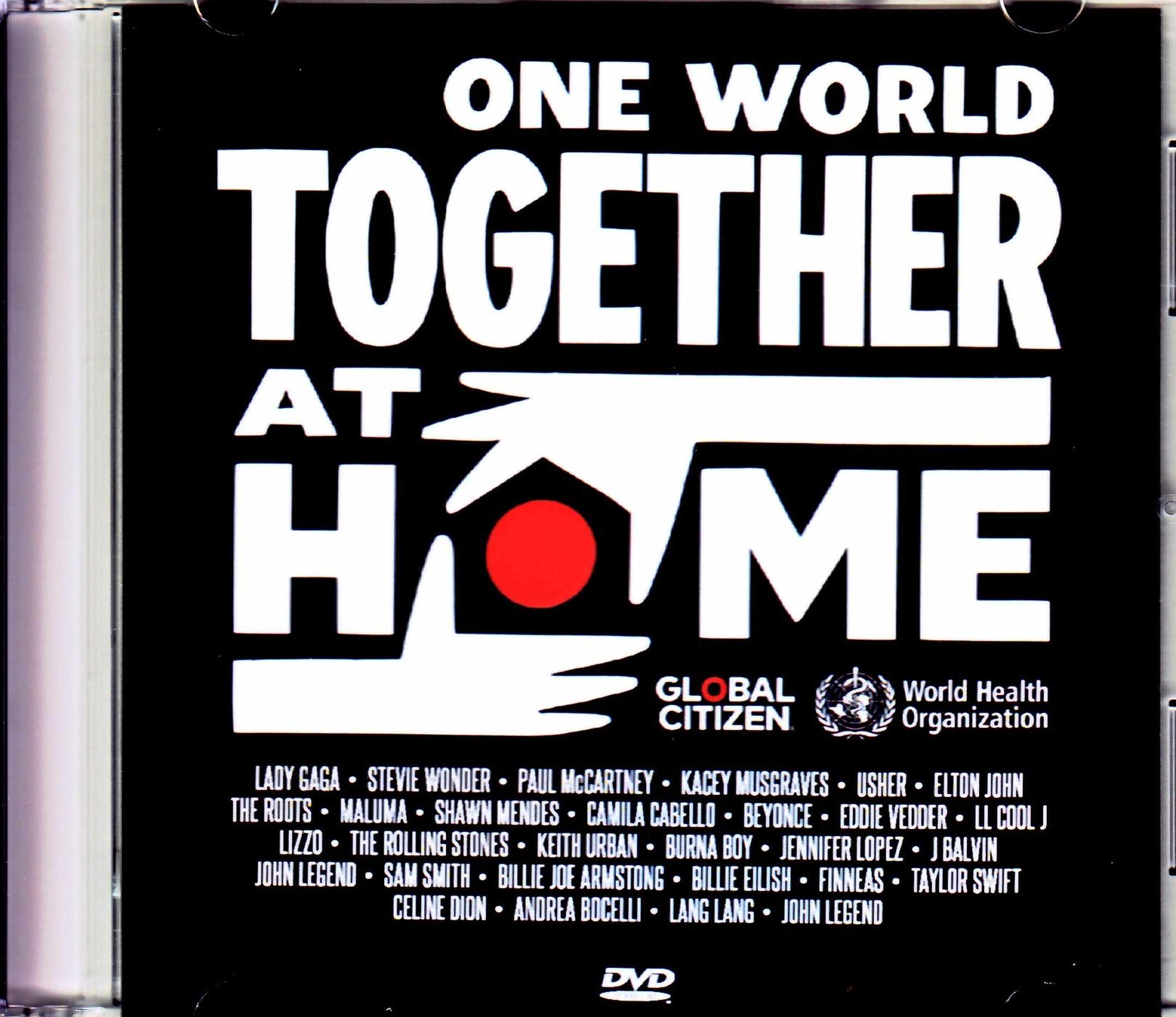 Various Artists Lady Gaga,Stevie Wonder,Paul McCartney,Elton John,Rolling Stones,Billie Eilish/One World Together at Home