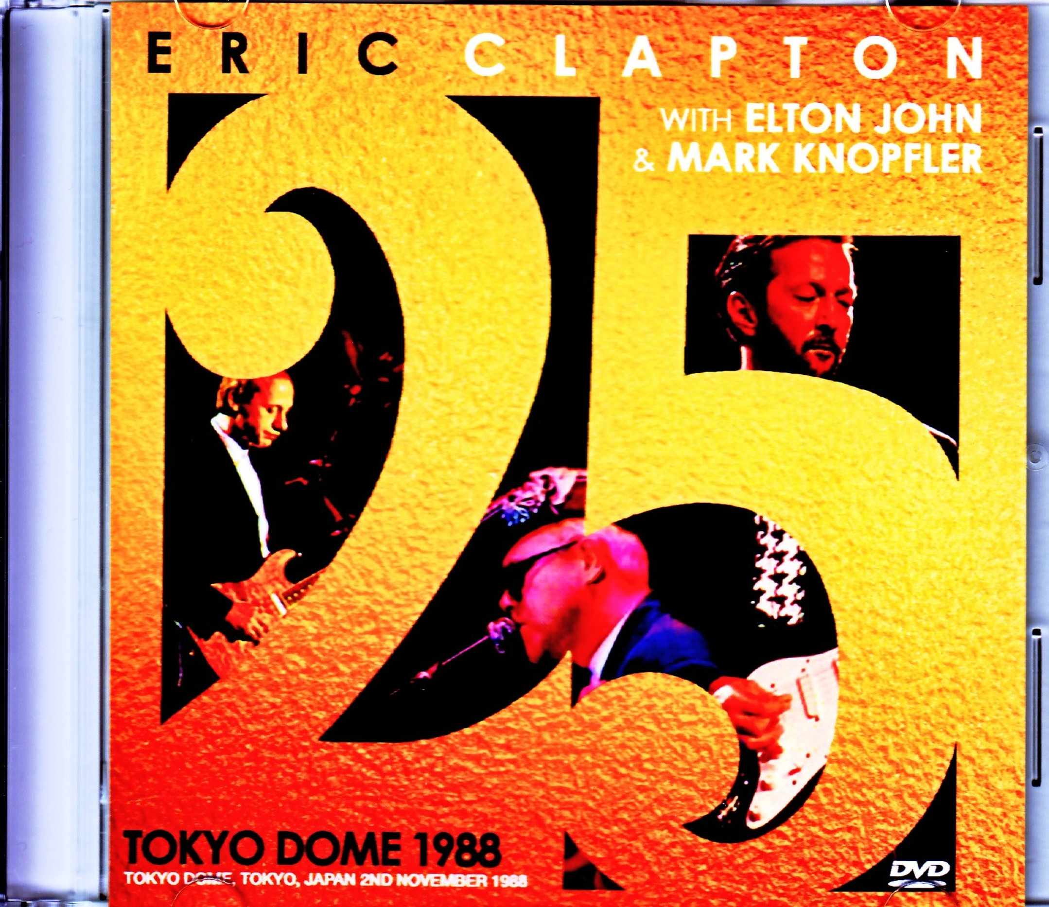 Eric Clapton,Elton John,Mark Knopfler エリック・クラプトン エルトン・ジョン/Tokyo,Japan 11.2.1988