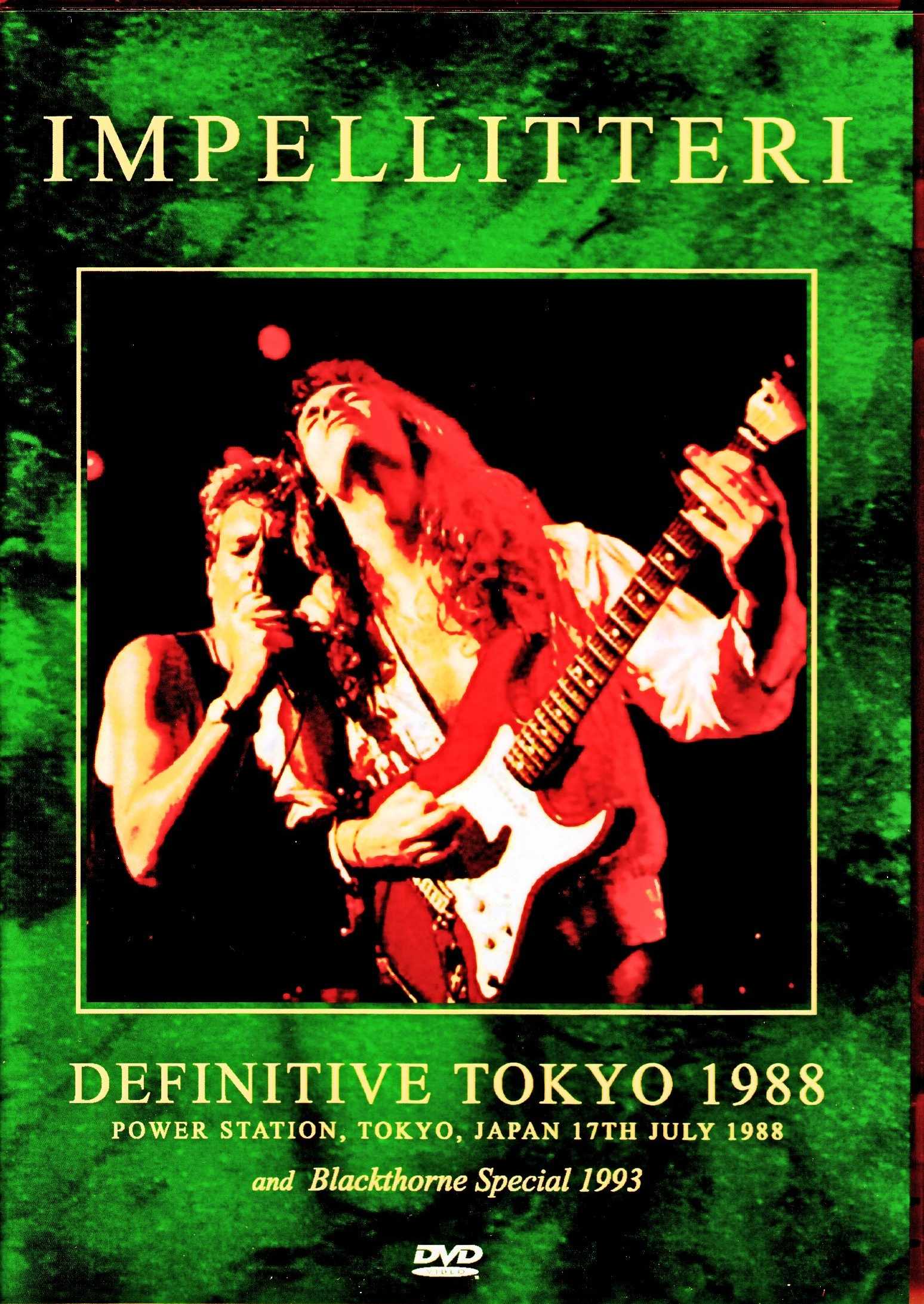 Impellitteri インペリテリ/Tokyo,Japan 1988 Upgrade & more