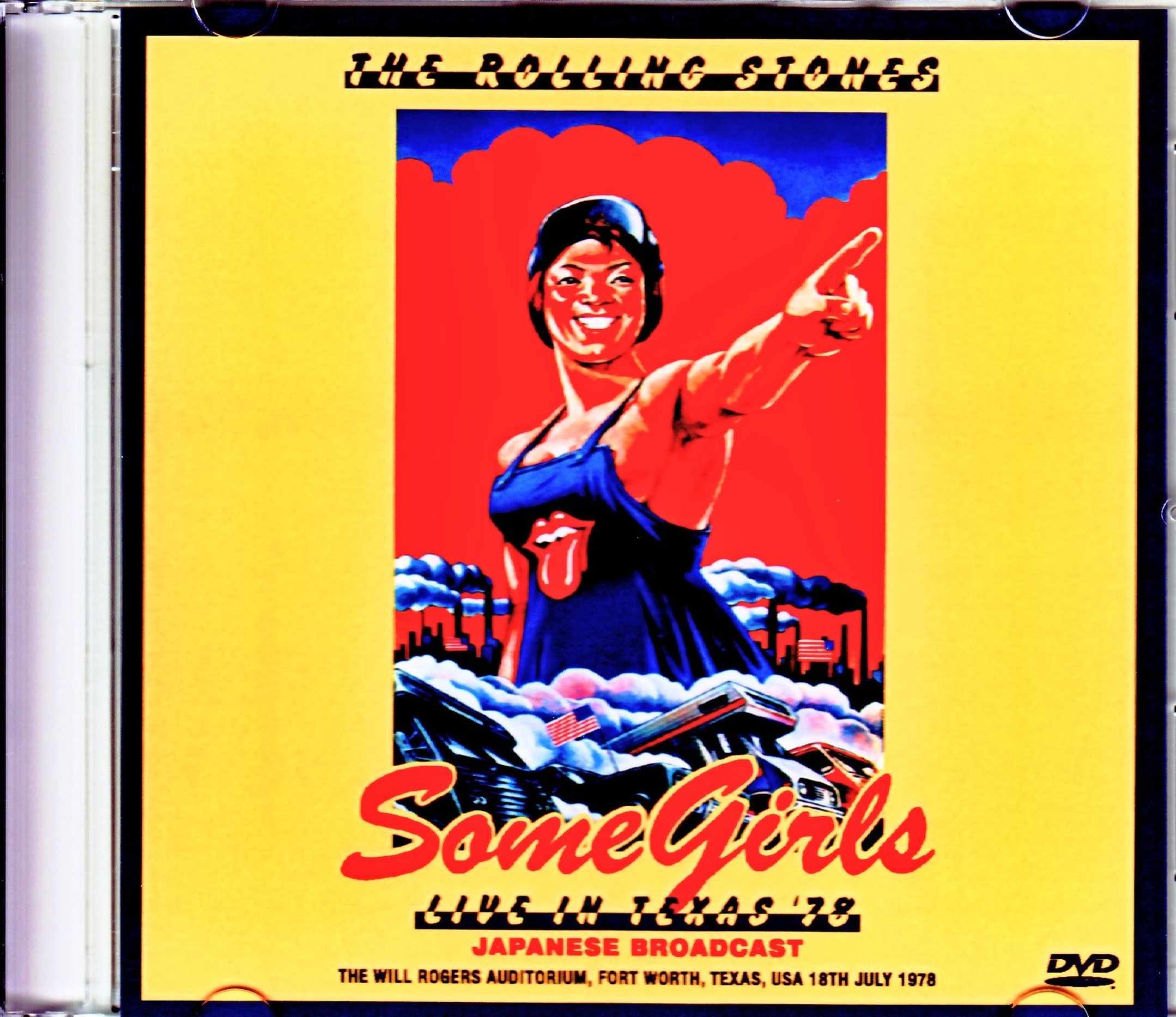 Rolling Stones ローリング・ストーンズ/女たち TX,USA 1978 Japanese Broadcast Version