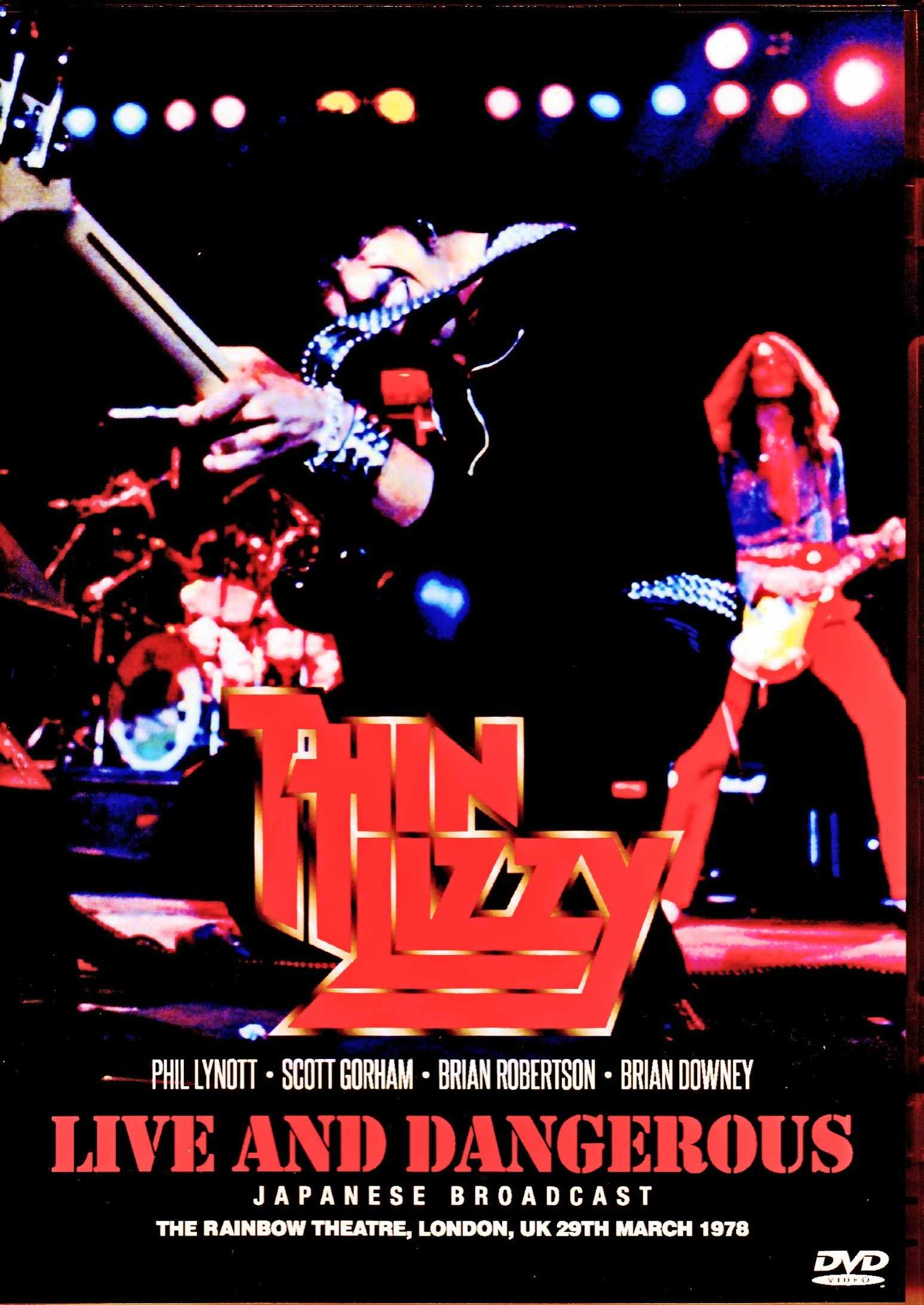 Thin Lizzy シン・リジィ/London,UK 1978 Japanese Broadcast Edition