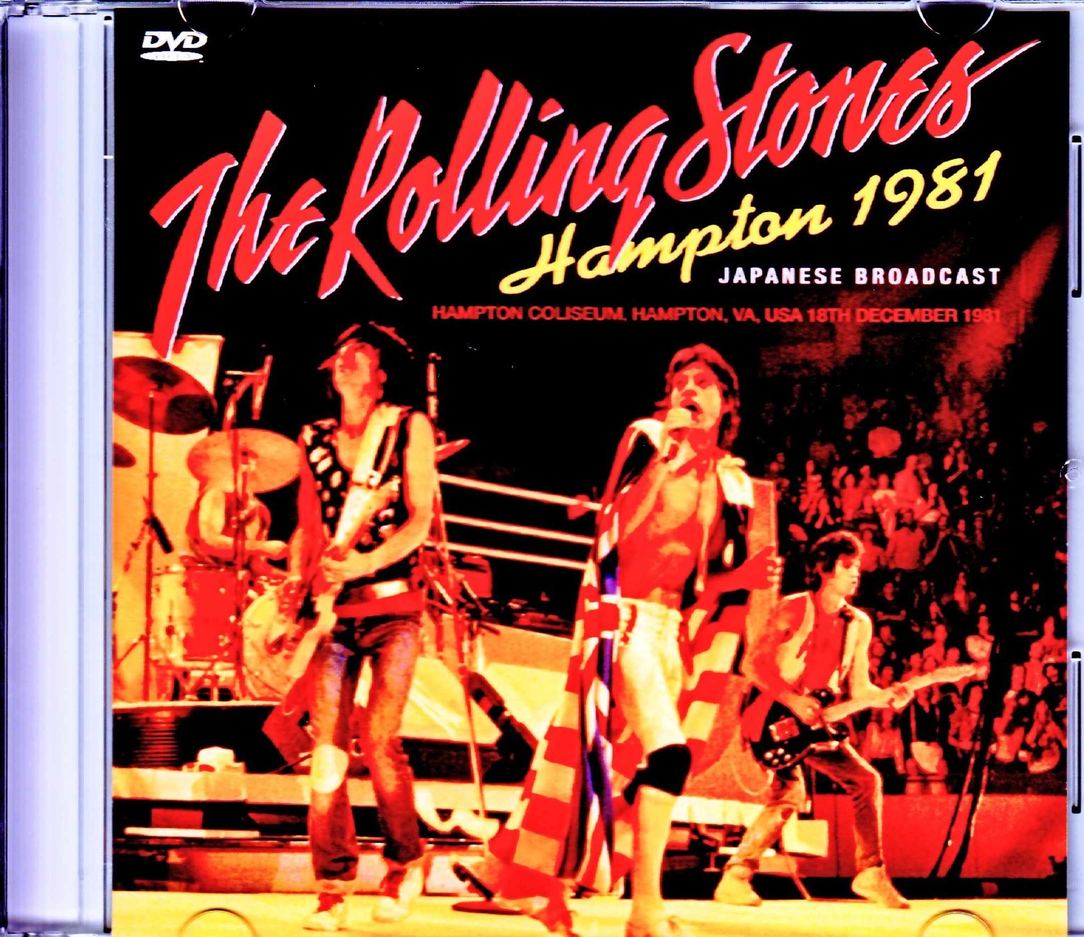 Rolling Stones ローリング・ストーンズ/VA,USA 1981 Japanese Broadcast Edition