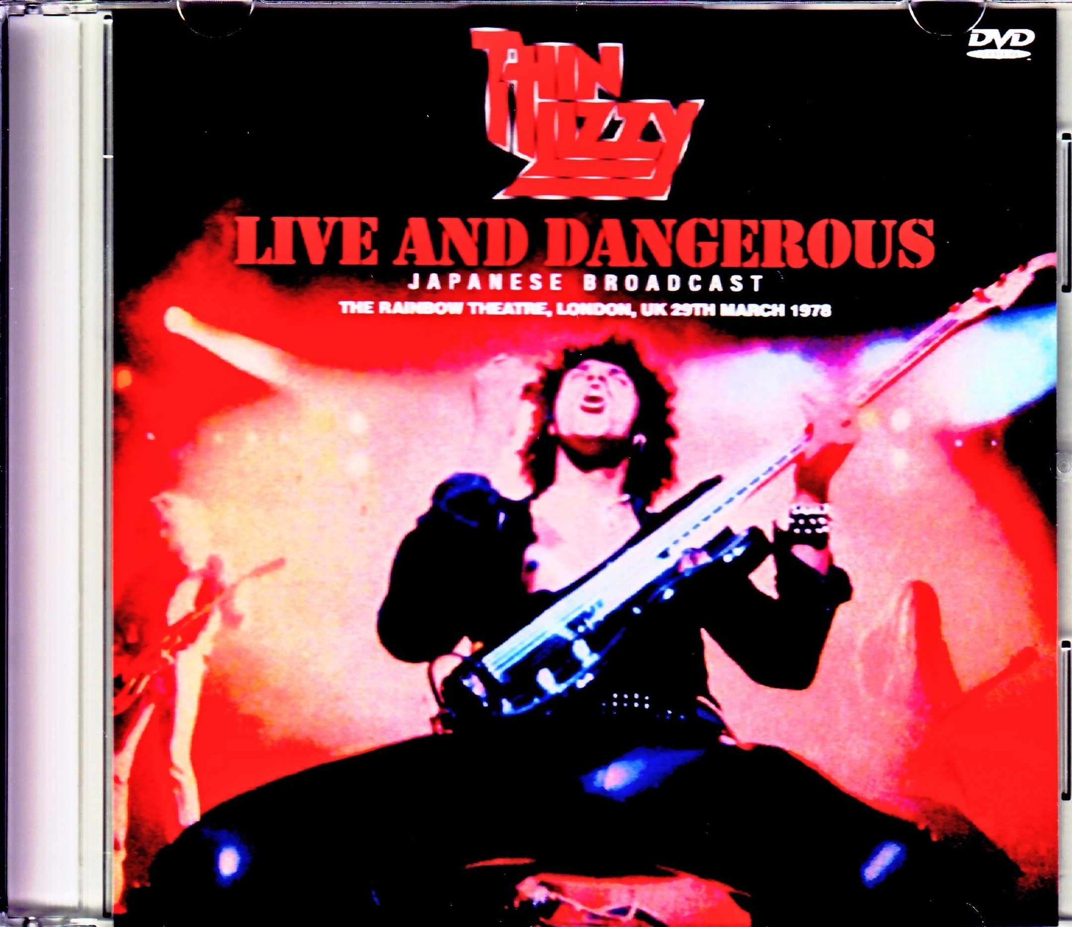 Thin Lizzy シン・リジィ/London,UK 1978 Japanese Broadcast Jewel Version