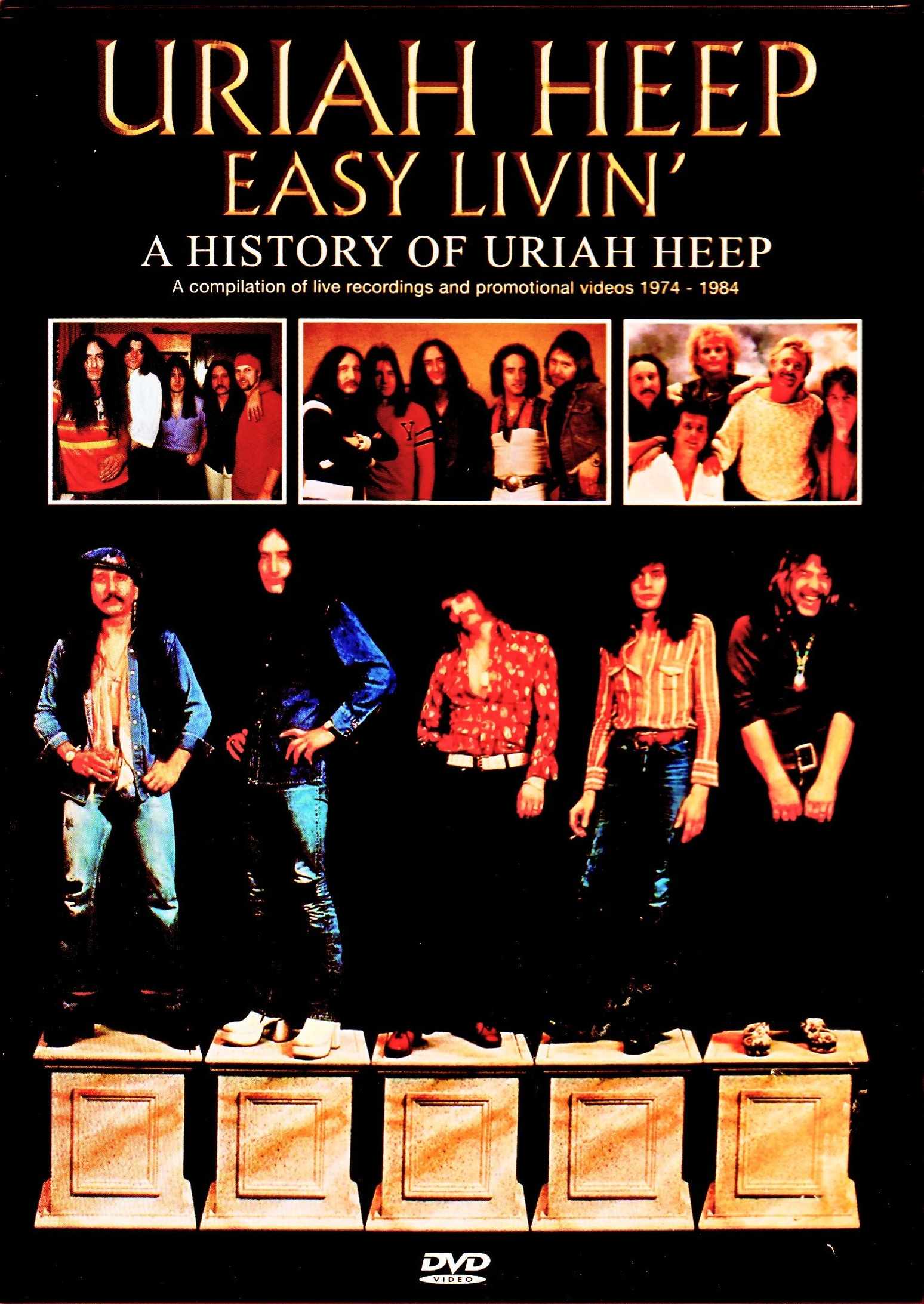 Uriah Heep ユーライア・ヒープ/ユーライア・ヒープの歴史 A History of Uriah Heep Japanese LD Edition